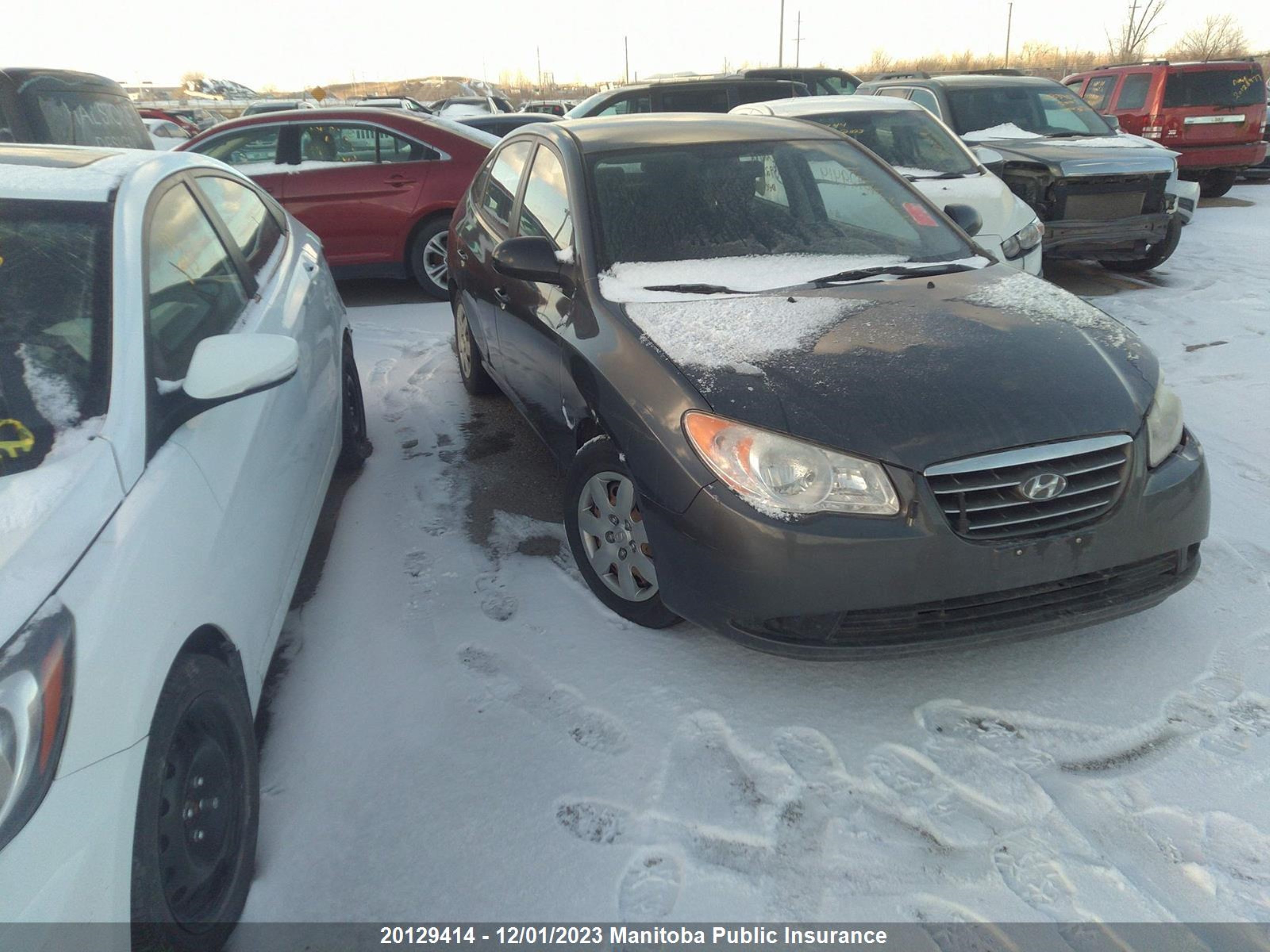 HYUNDAI ELANTRA 2007 kmhdu45d27u259273