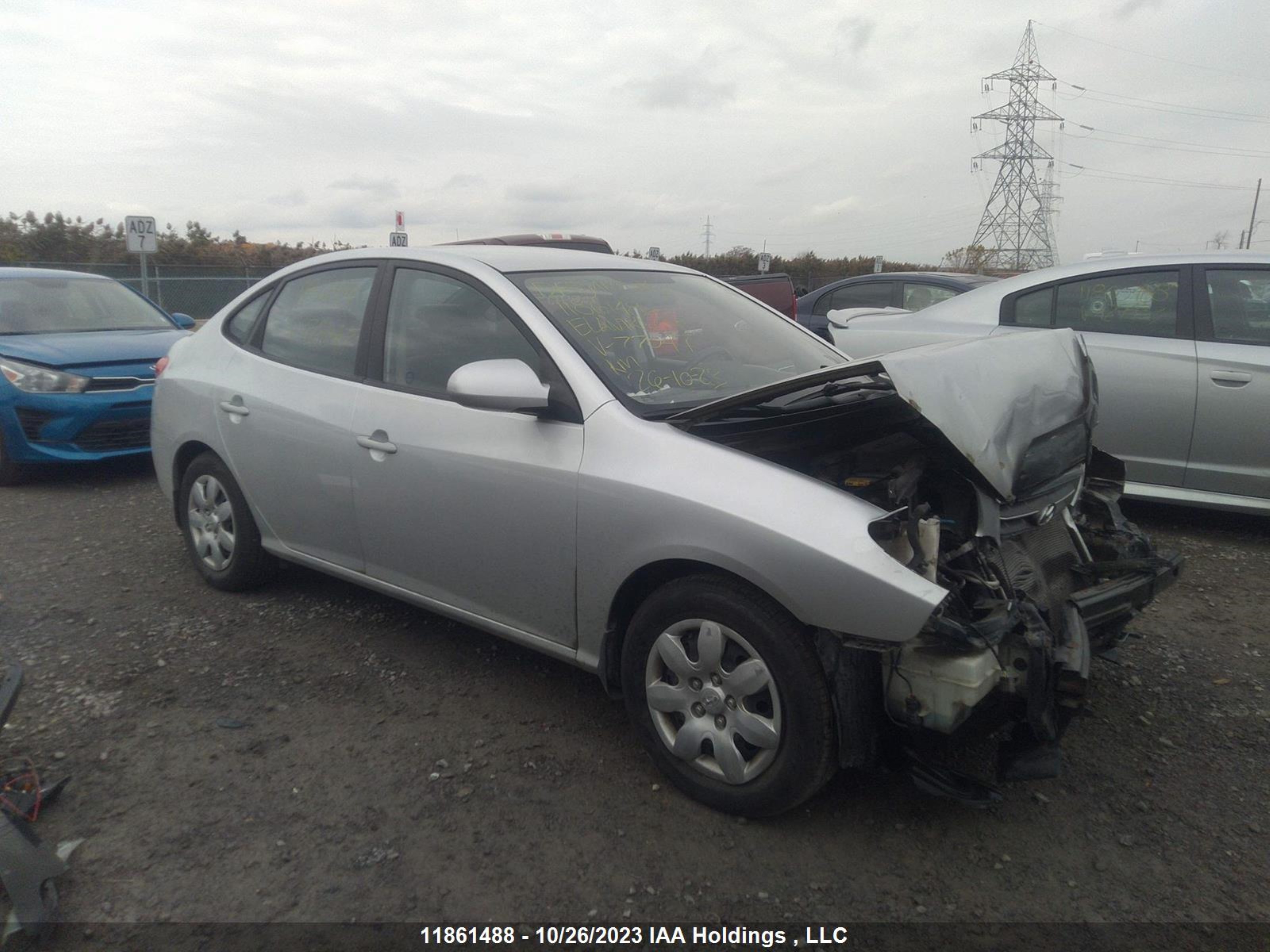 HYUNDAI ELANTRA 2009 kmhdu45d29u770047