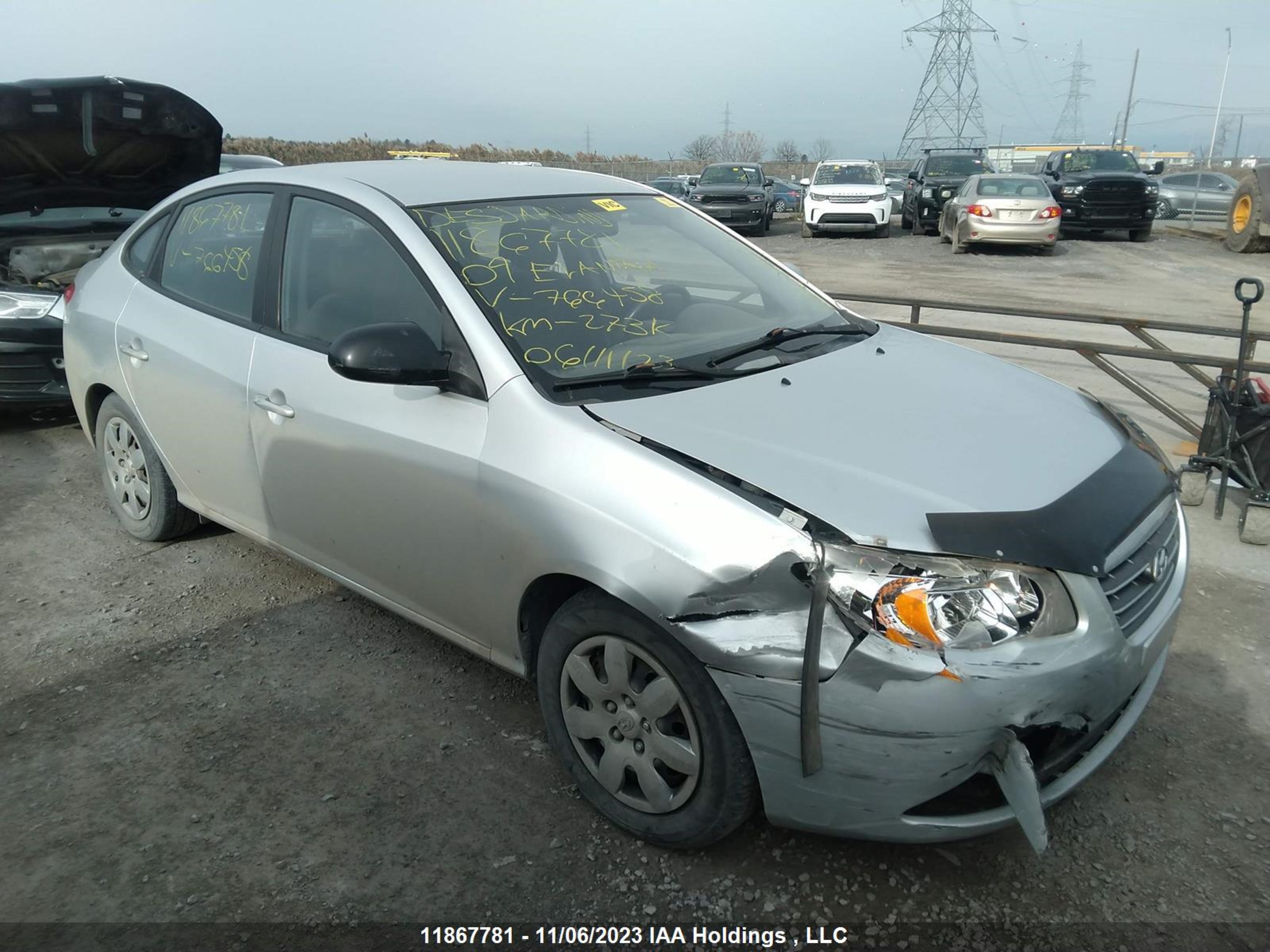 HYUNDAI ELANTRA 2009 kmhdu45d39u766458