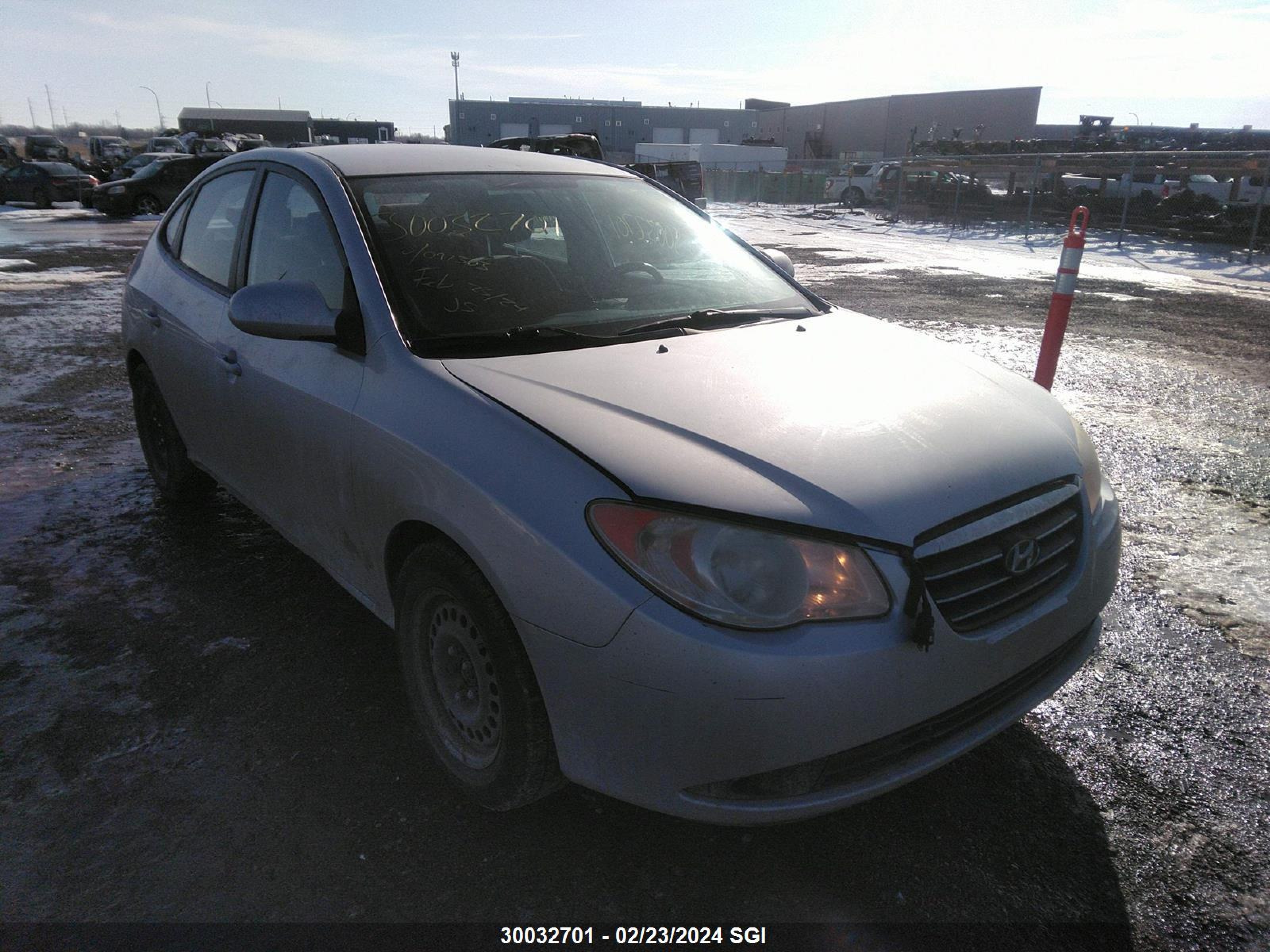 HYUNDAI ELANTRA 2007 kmhdu45d77u097303