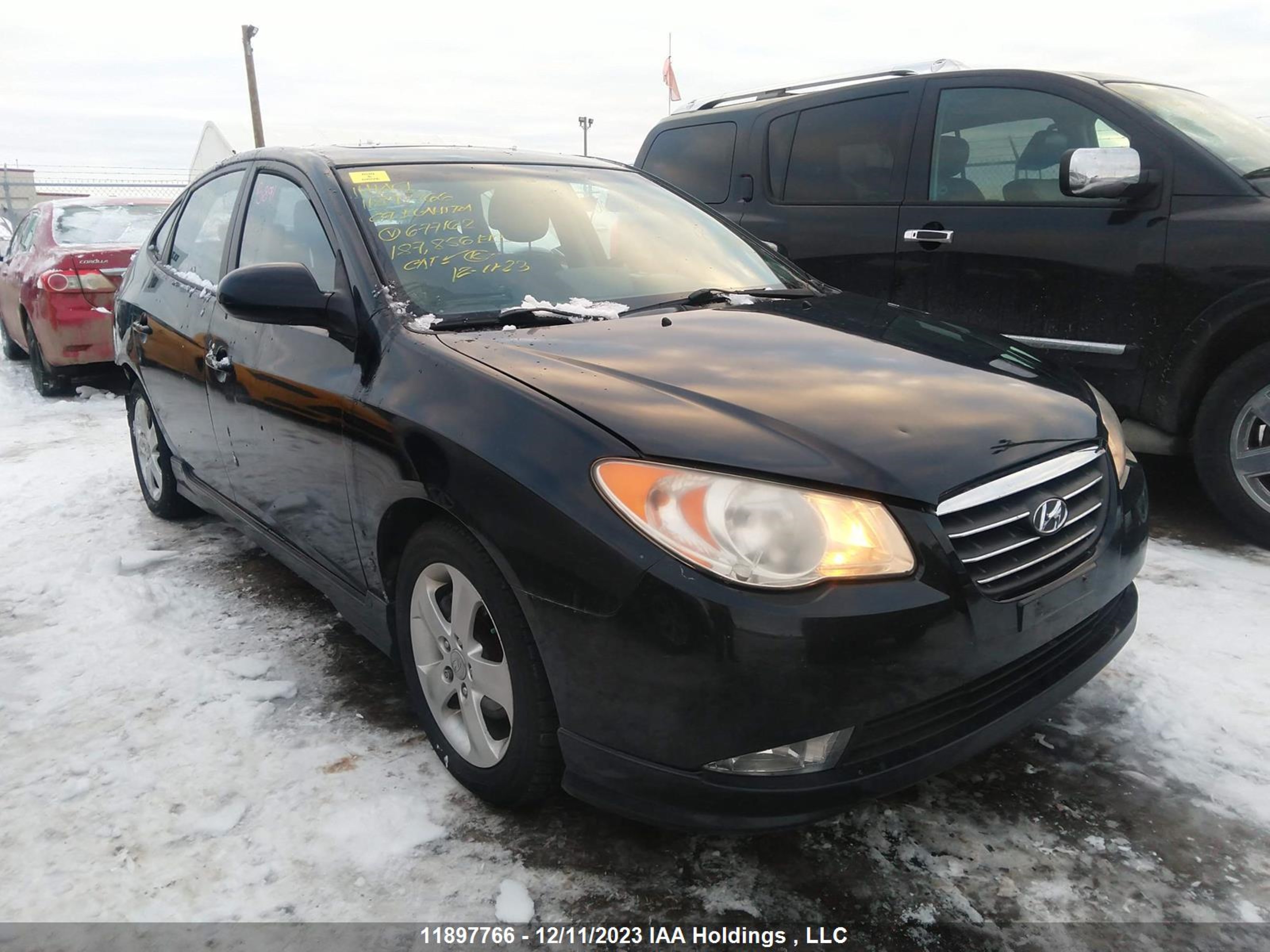 HYUNDAI ELANTRA 2009 kmhdu45d89u677162