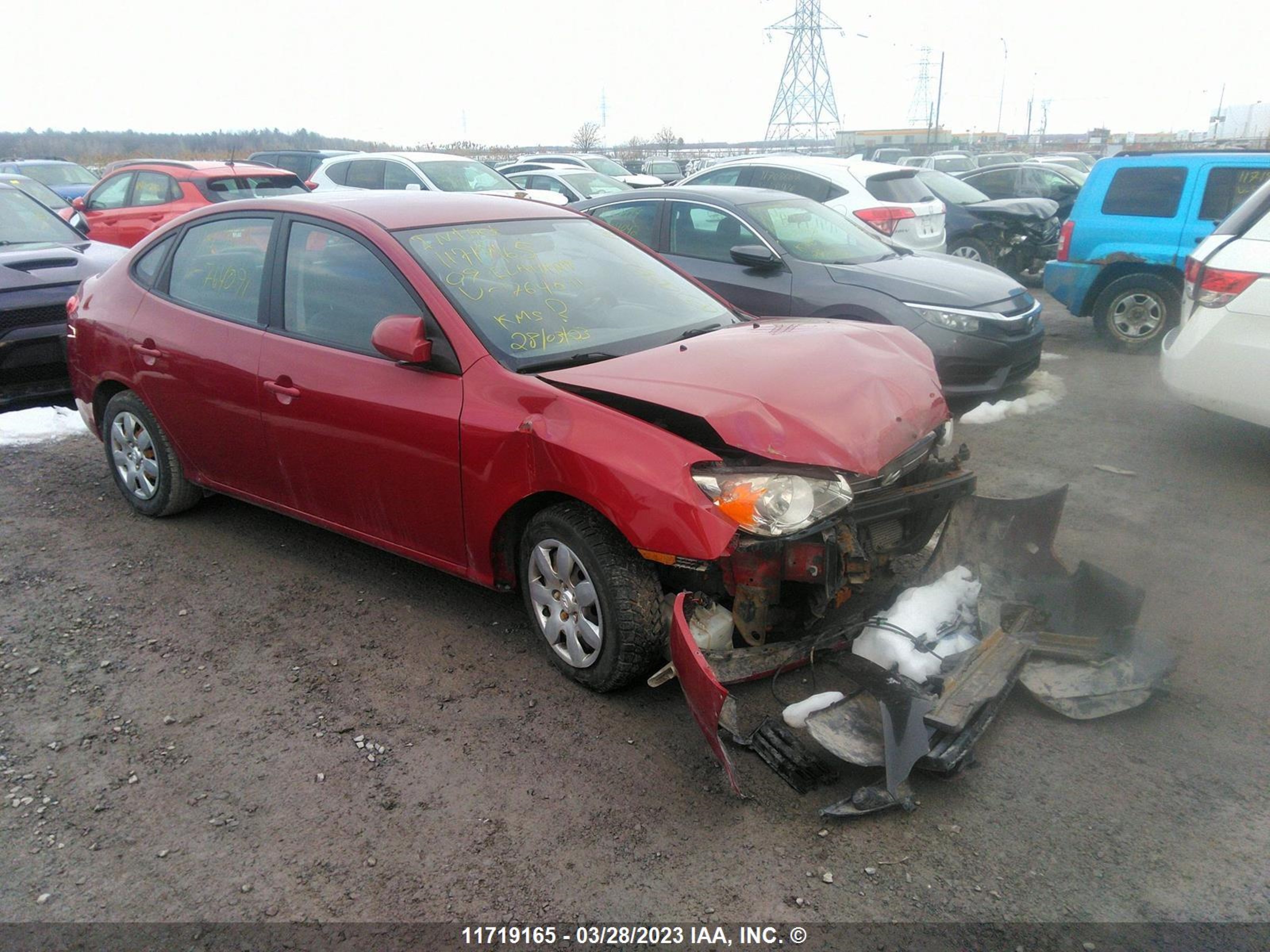 HYUNDAI ELANTRA 2009 kmhdu45d89u764091