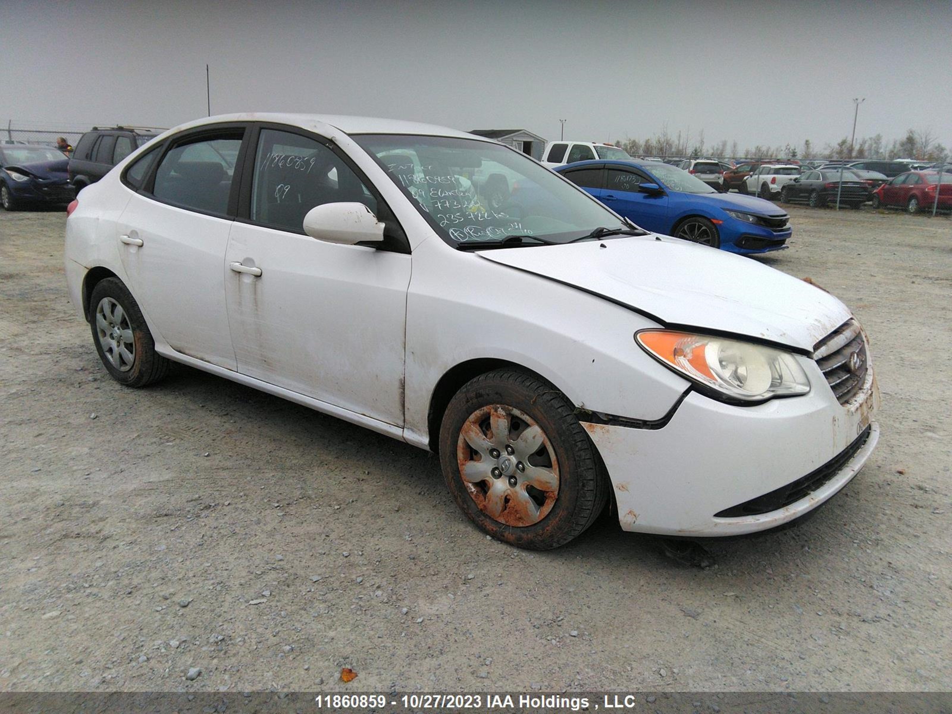 HYUNDAI ELANTRA 2009 kmhdu45d99u773222