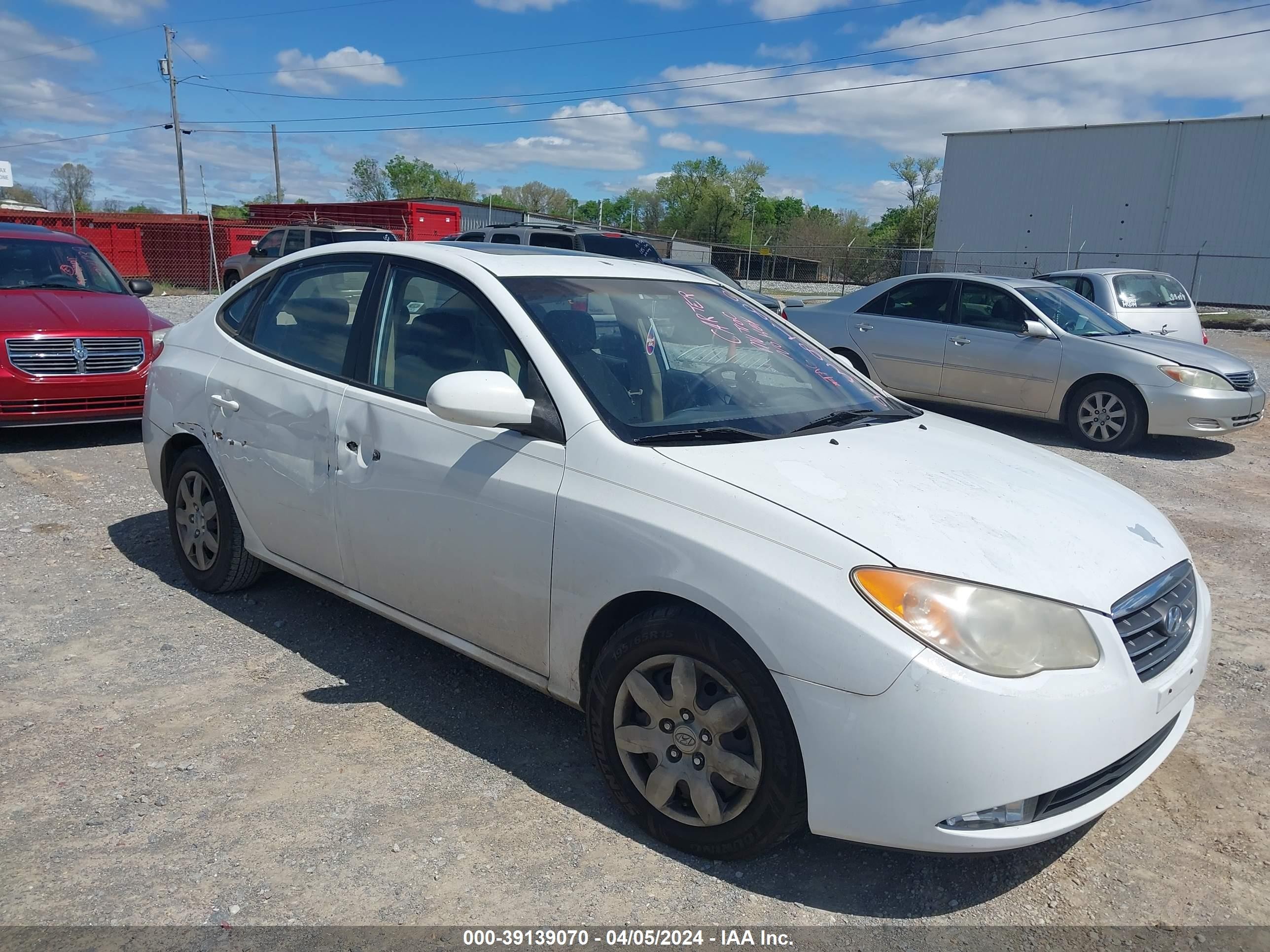 HYUNDAI ELANTRA 2007 kmhdu46d07u081832