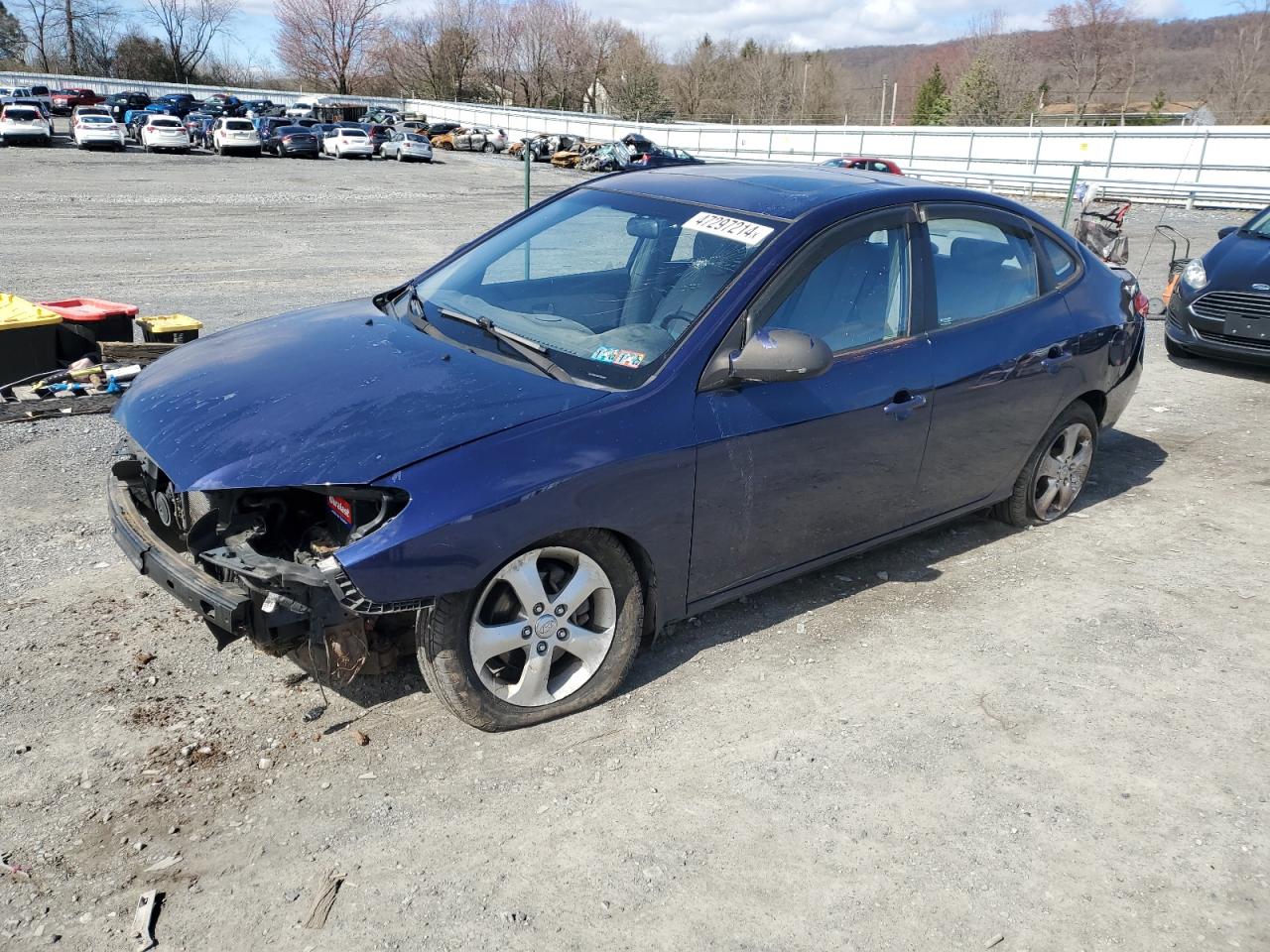 HYUNDAI ELANTRA 2007 kmhdu46d07u083211