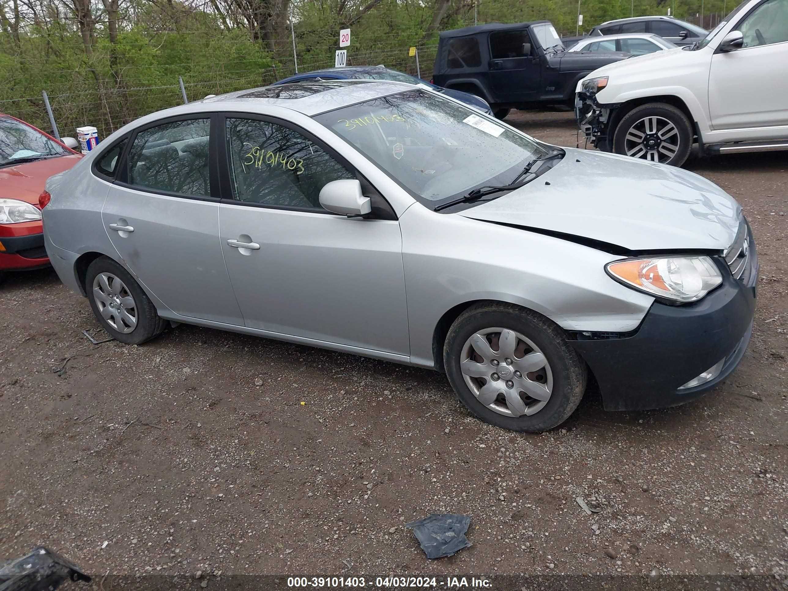 HYUNDAI ELANTRA 2007 kmhdu46d07u176648