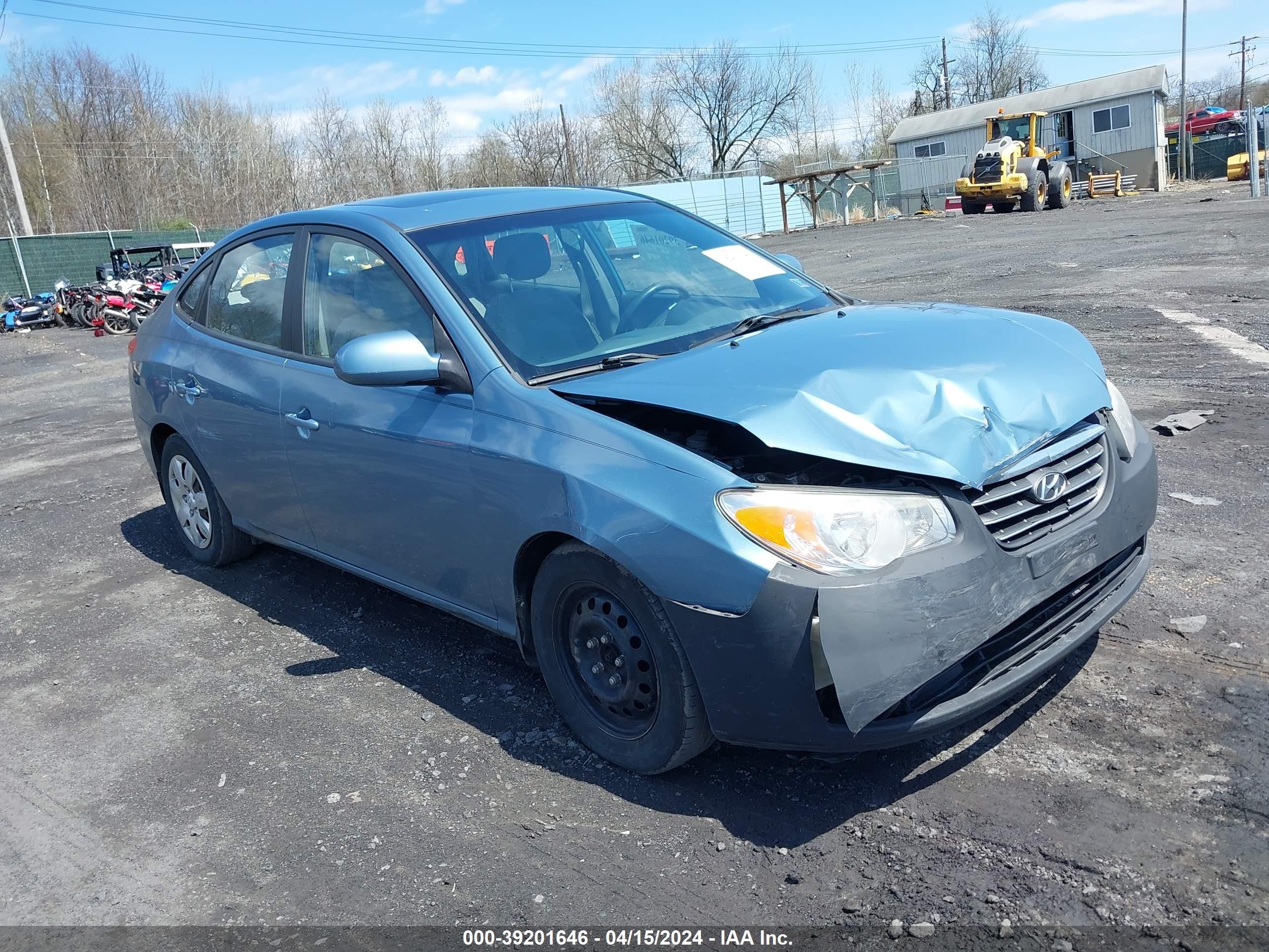 HYUNDAI ELANTRA 2007 kmhdu46d07u250344