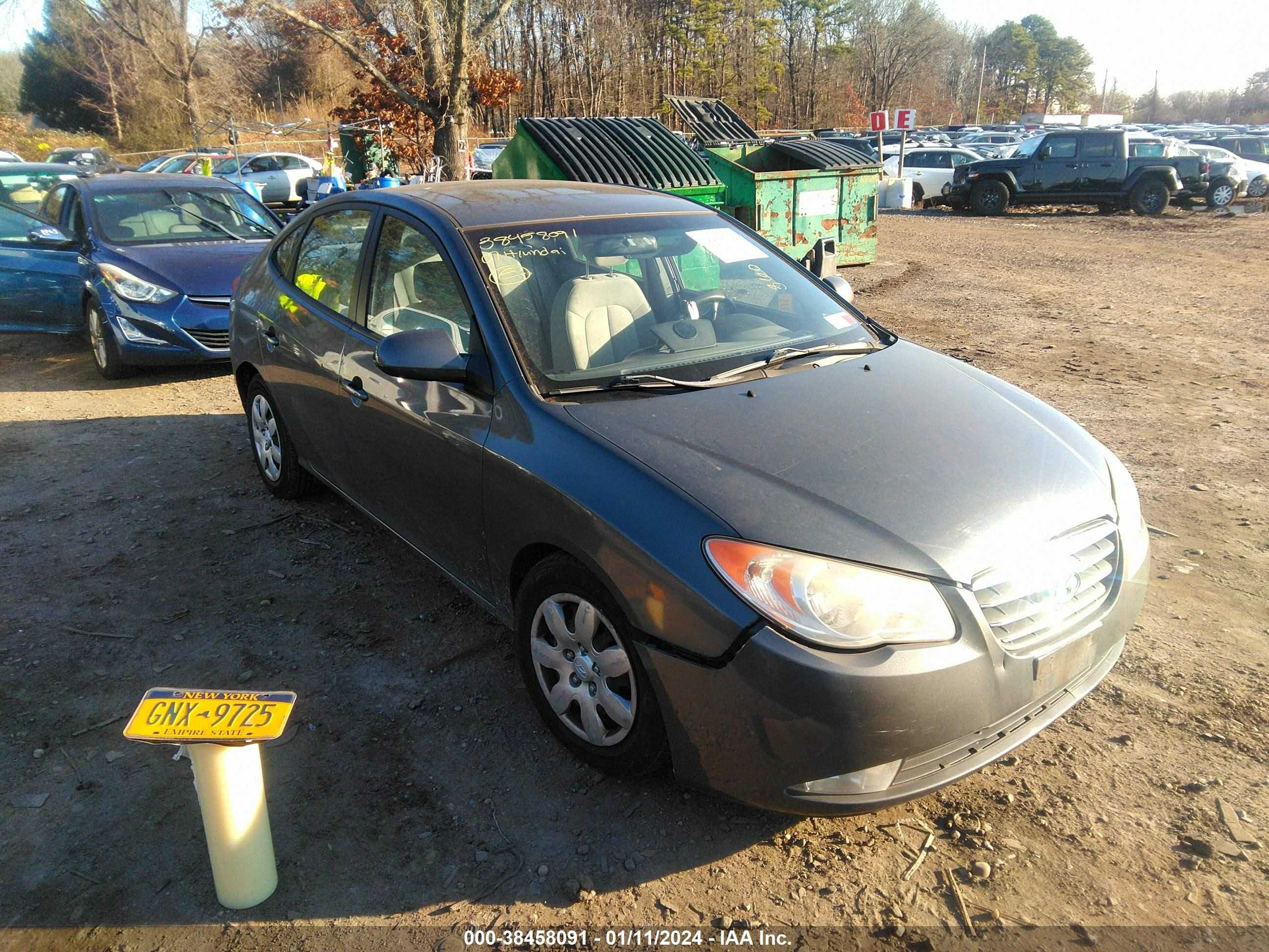 HYUNDAI ELANTRA 2007 kmhdu46d07u256533