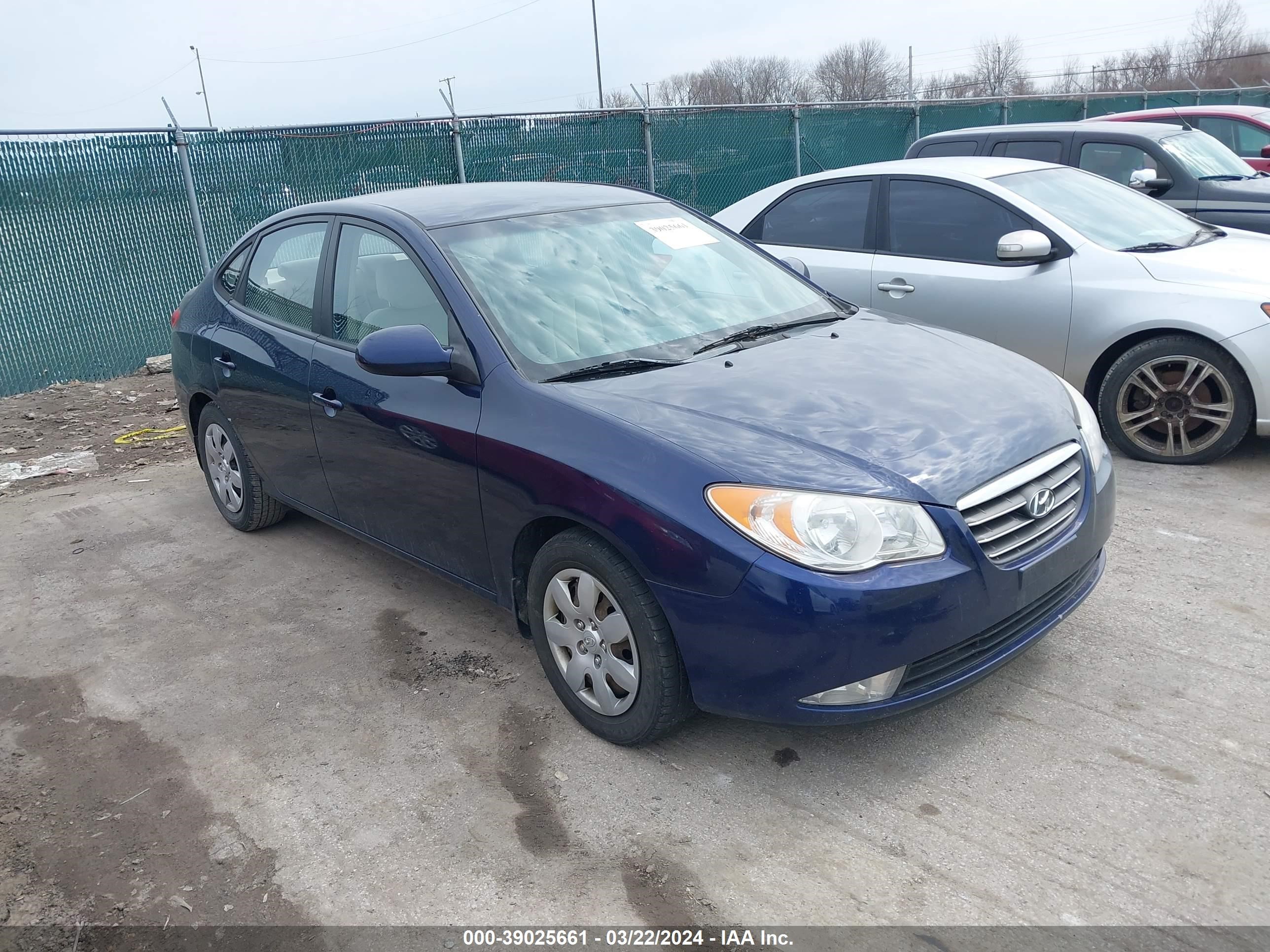 HYUNDAI ELANTRA 2008 kmhdu46d08u507925