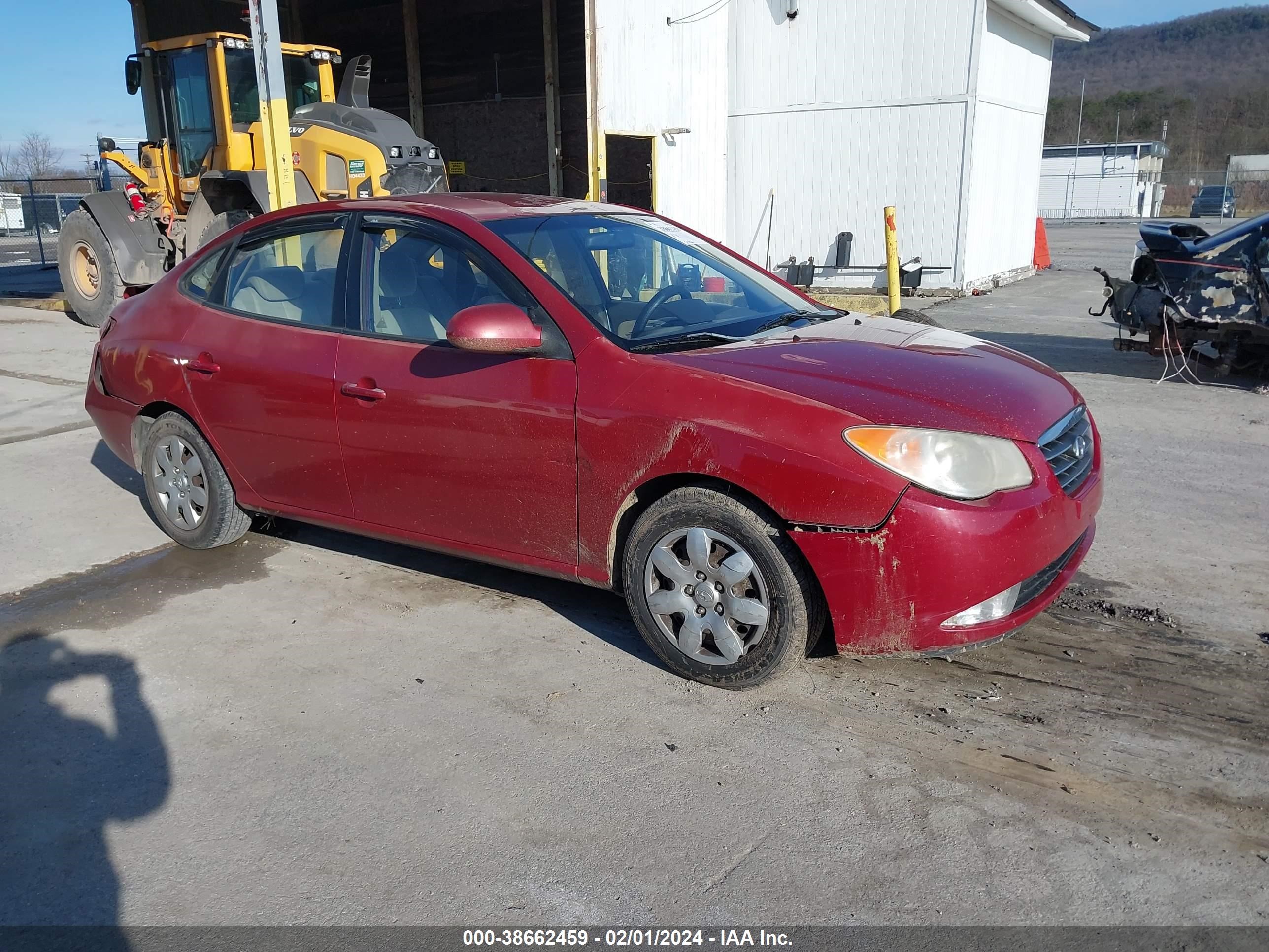 HYUNDAI ELANTRA 2008 kmhdu46d08u523400