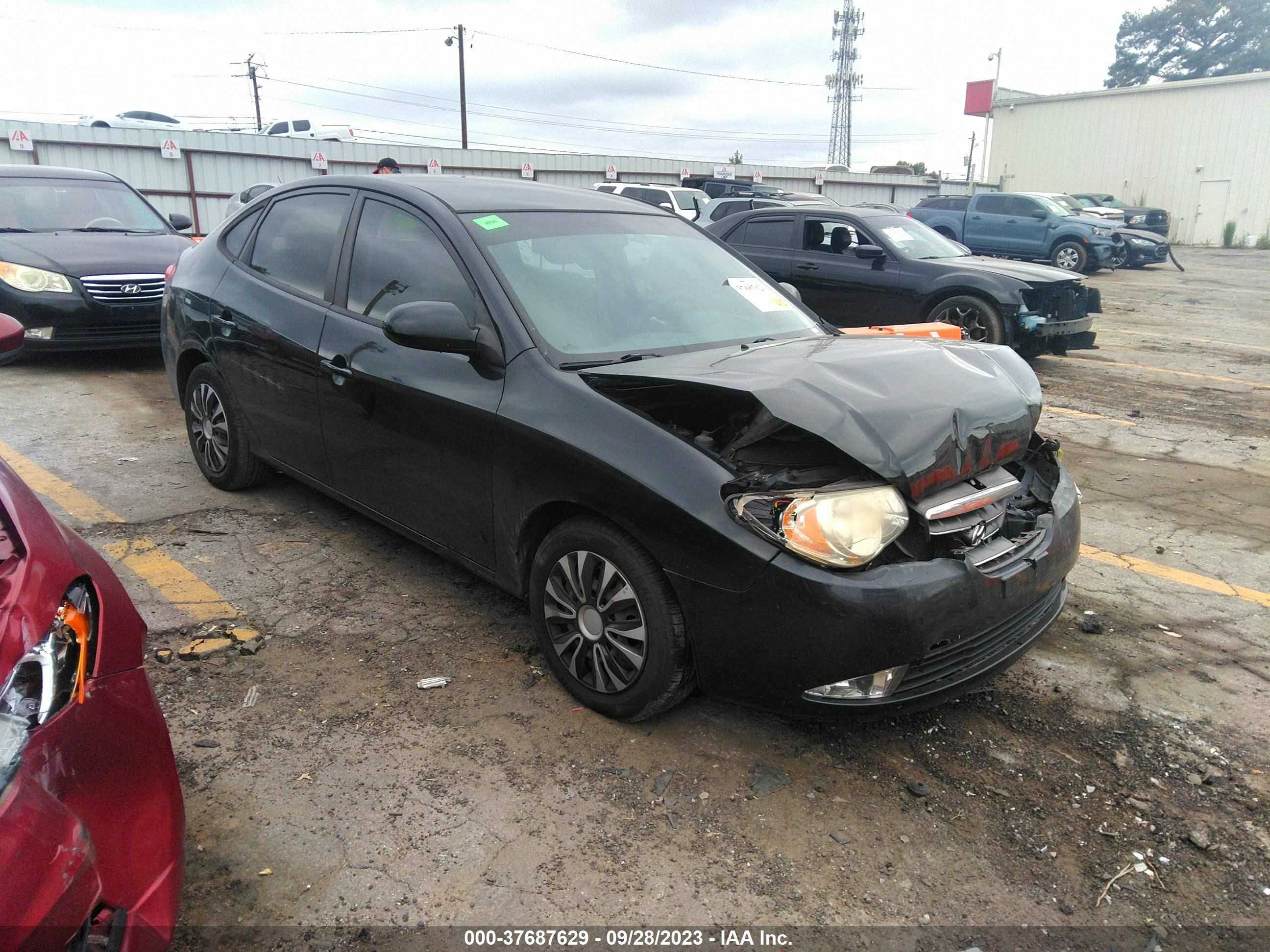 HYUNDAI ELANTRA 2009 kmhdu46d09u688221