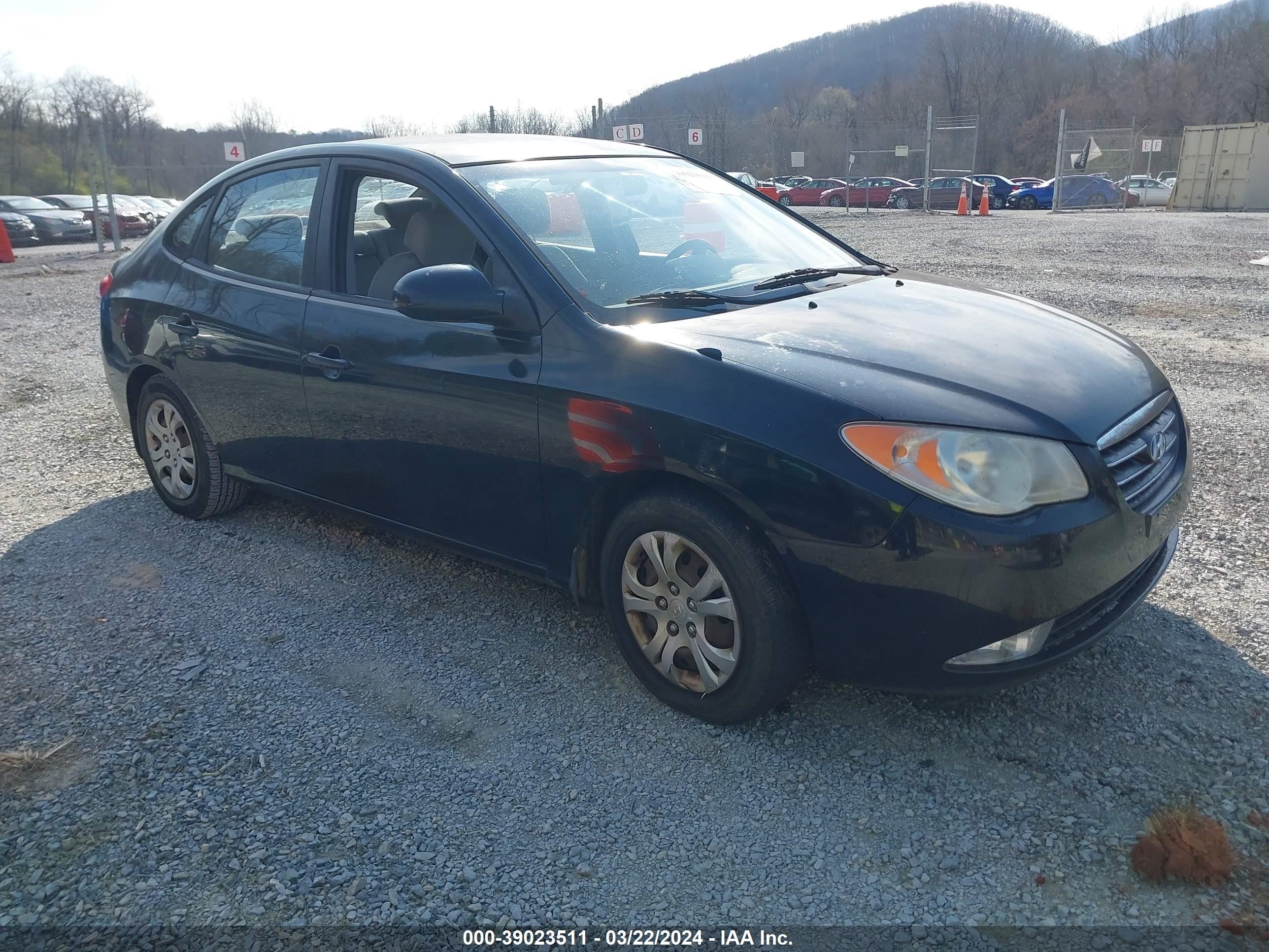 HYUNDAI ELANTRA 2009 kmhdu46d09u781286