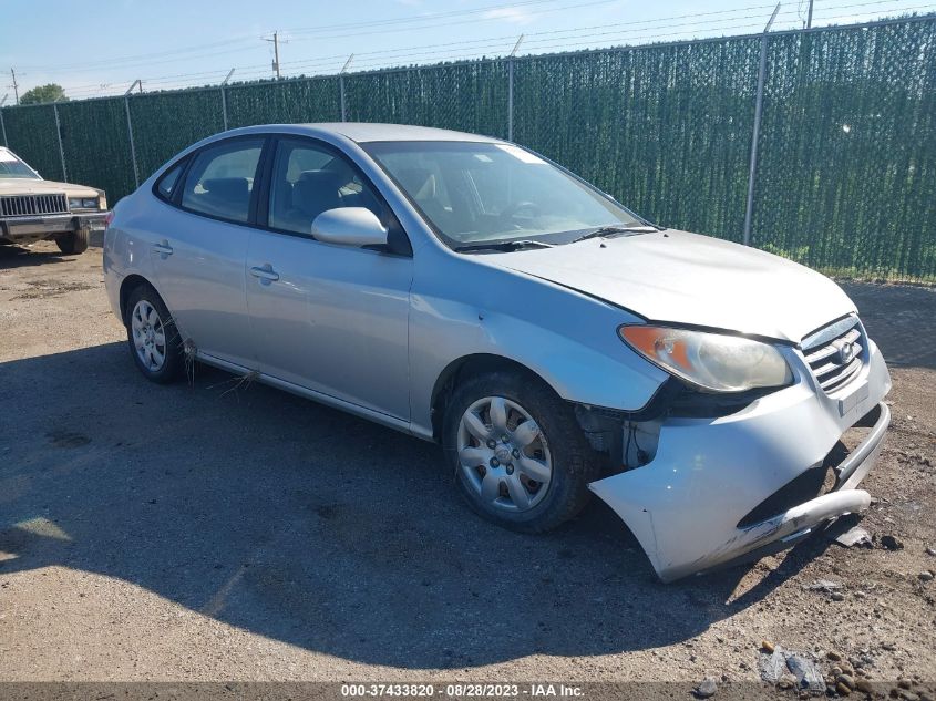 HYUNDAI ELANTRA 2007 kmhdu46d17u083136