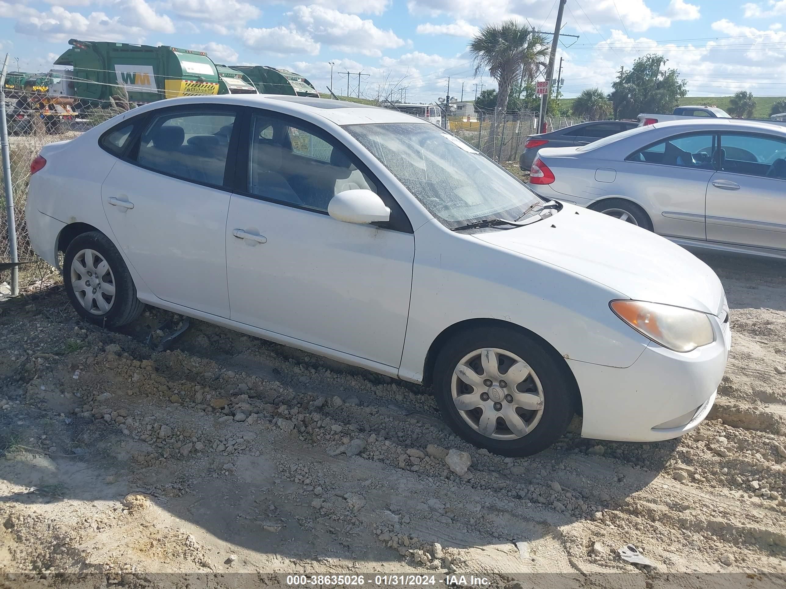 HYUNDAI ELANTRA 2007 kmhdu46d17u156781