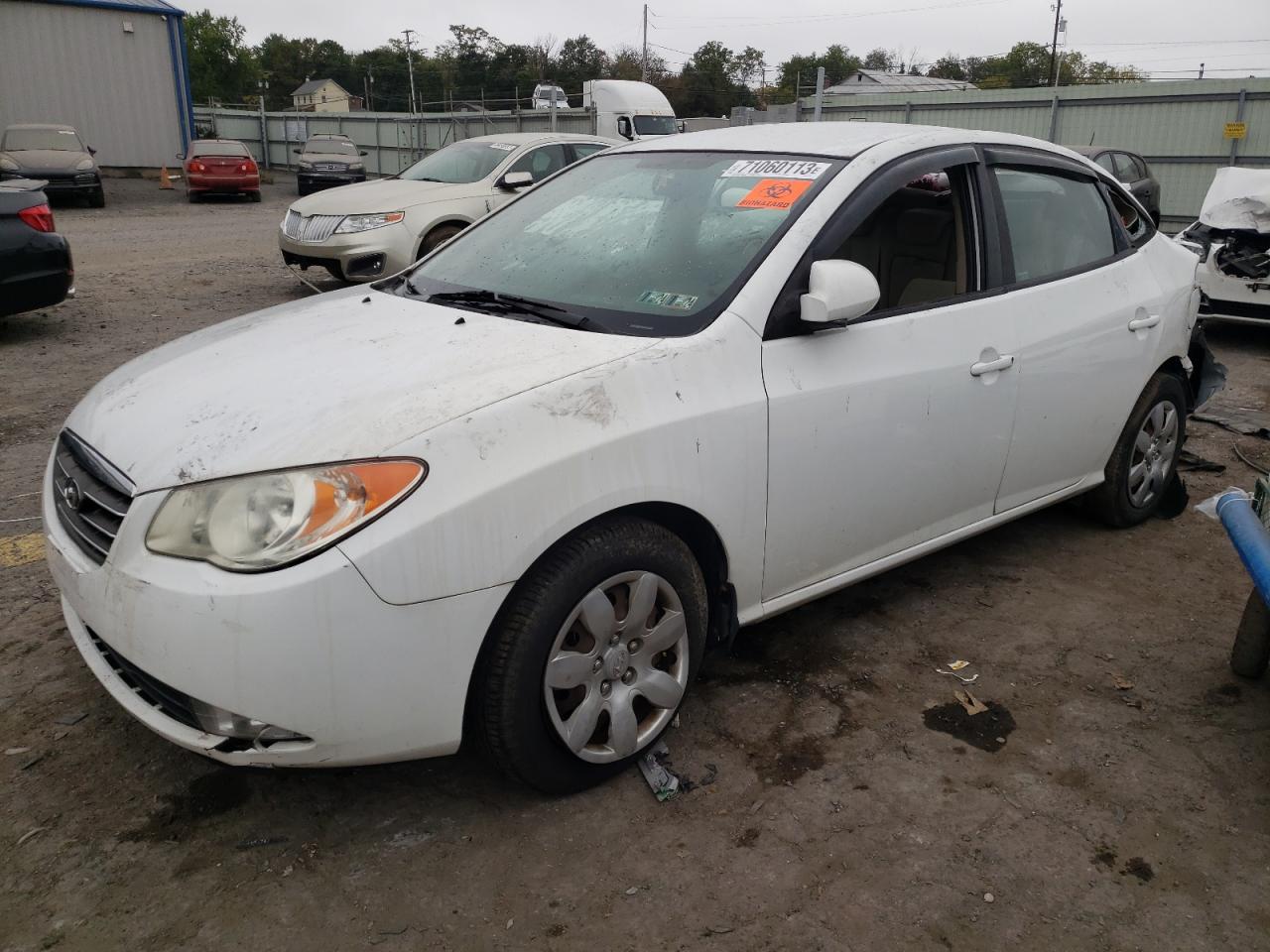 HYUNDAI ELANTRA 2007 kmhdu46d17u161379