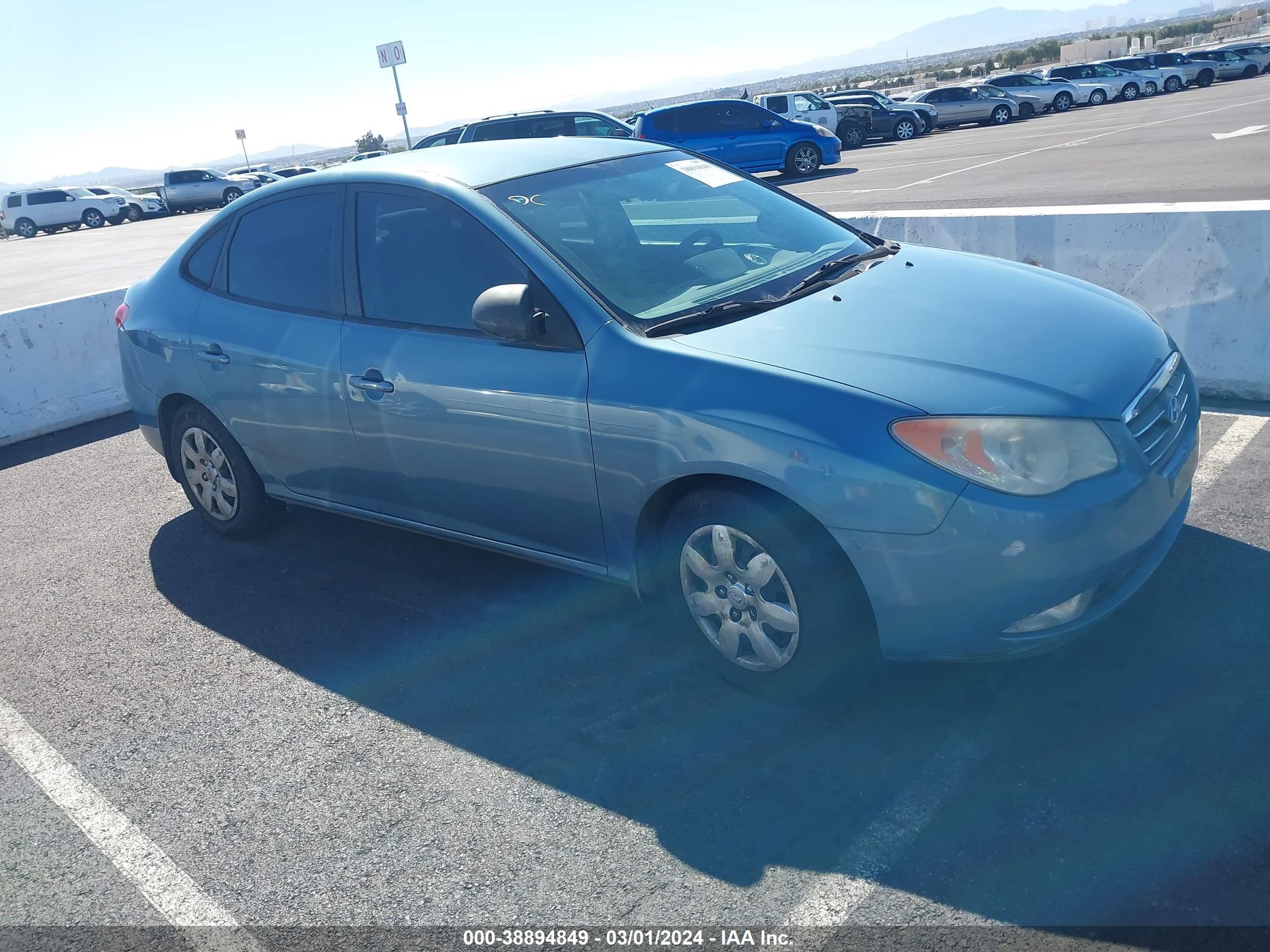 HYUNDAI ELANTRA 2007 kmhdu46d17u263605