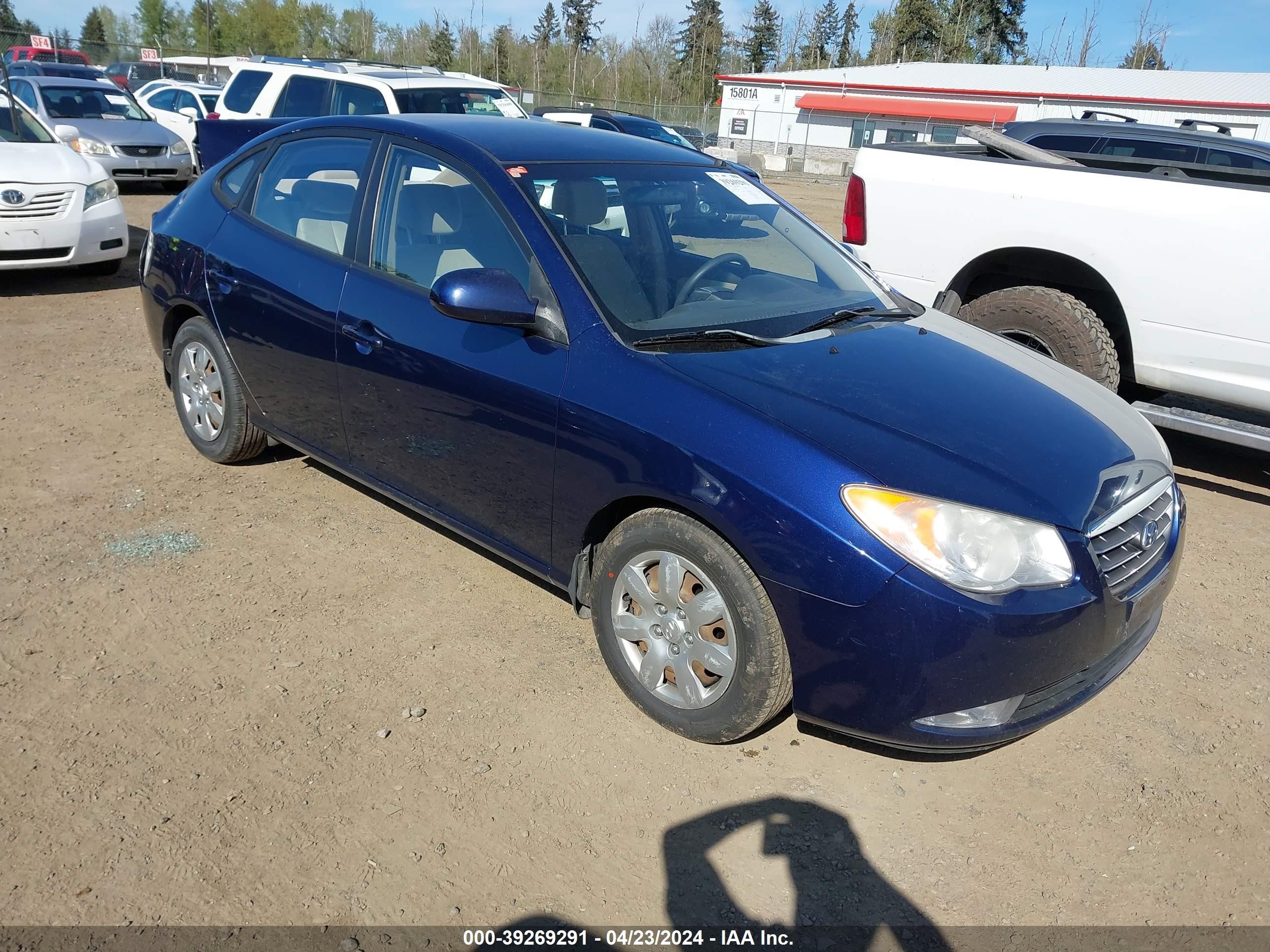 HYUNDAI ELANTRA 2007 kmhdu46d17u265094