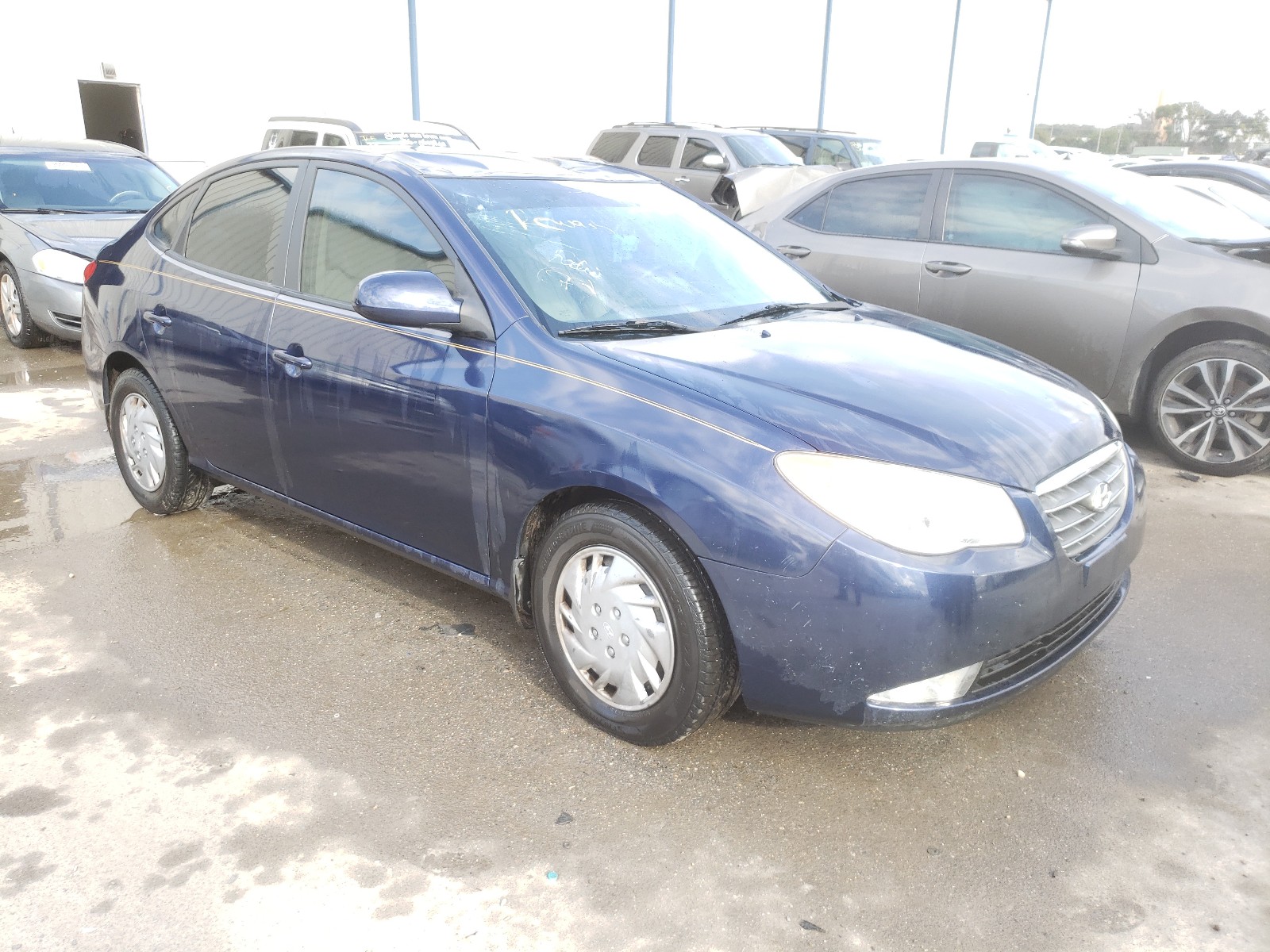 HYUNDAI ELANTRA GL 2007 kmhdu46d17u265239