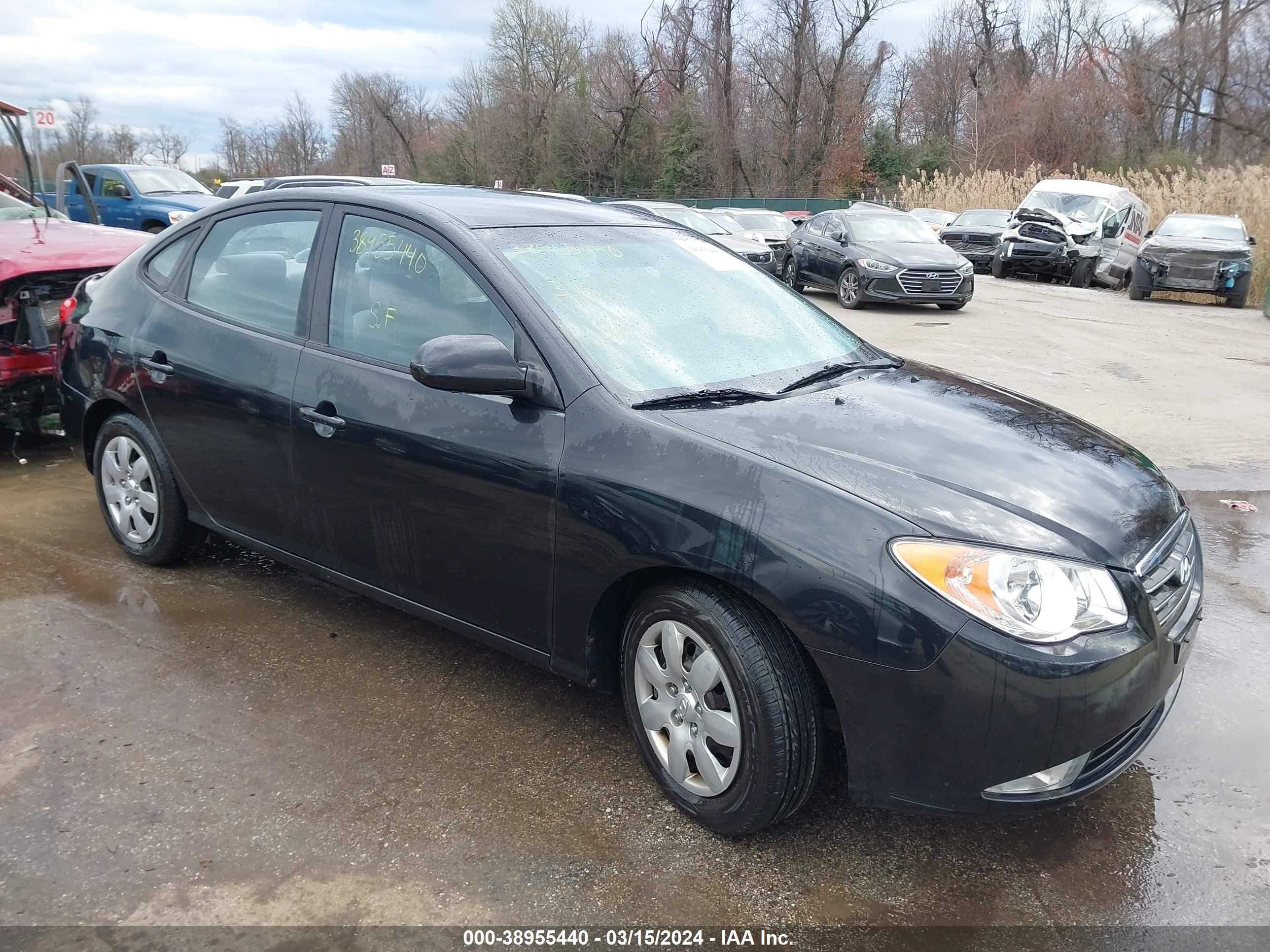 HYUNDAI ELANTRA 2008 kmhdu46d18u310892