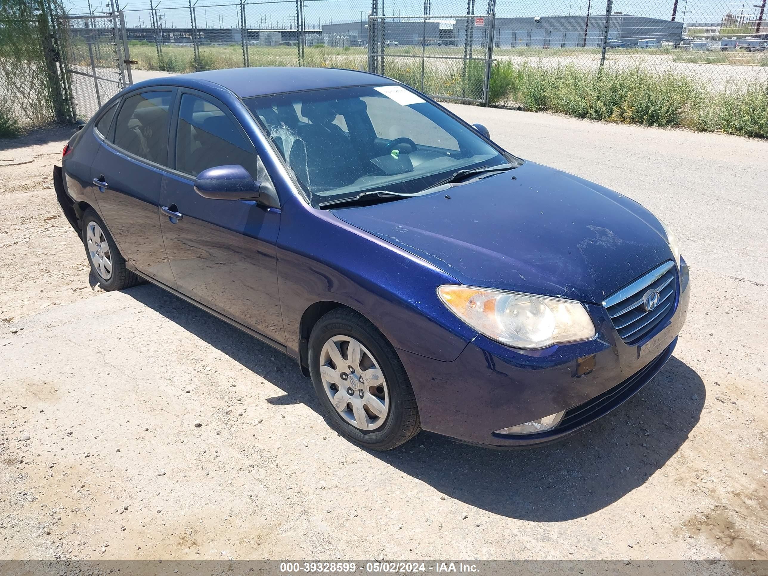 HYUNDAI ELANTRA 2008 kmhdu46d18u409423