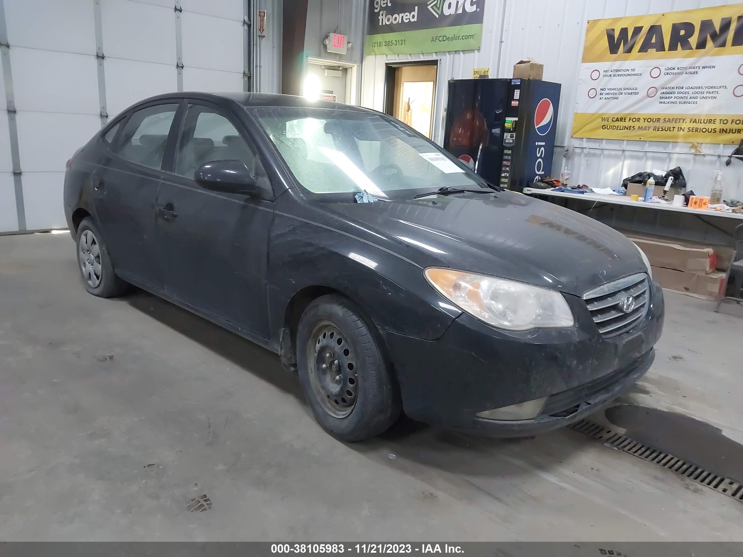 HYUNDAI ELANTRA 2008 kmhdu46d18u504628