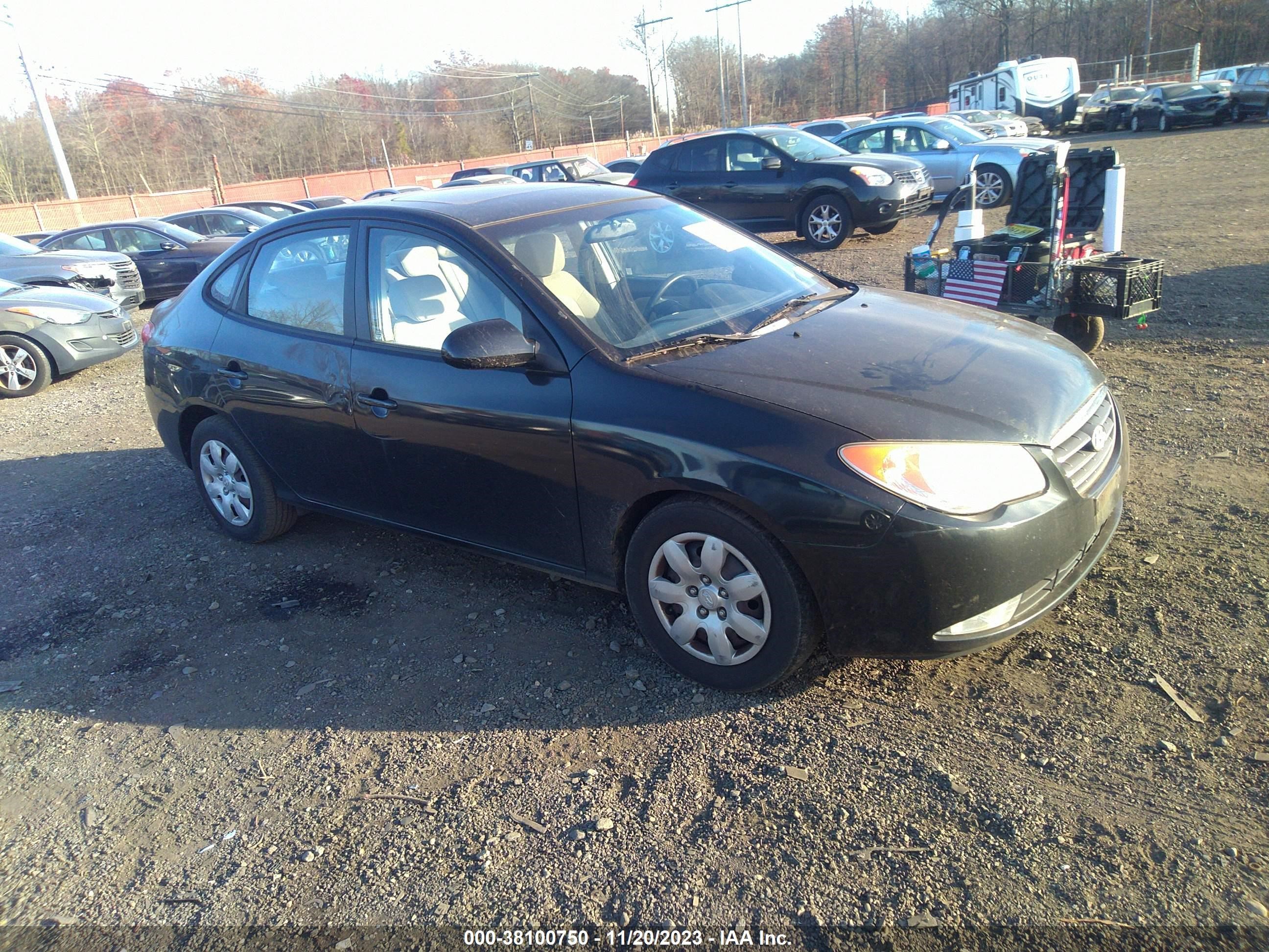 HYUNDAI ELANTRA 2008 kmhdu46d18u528802