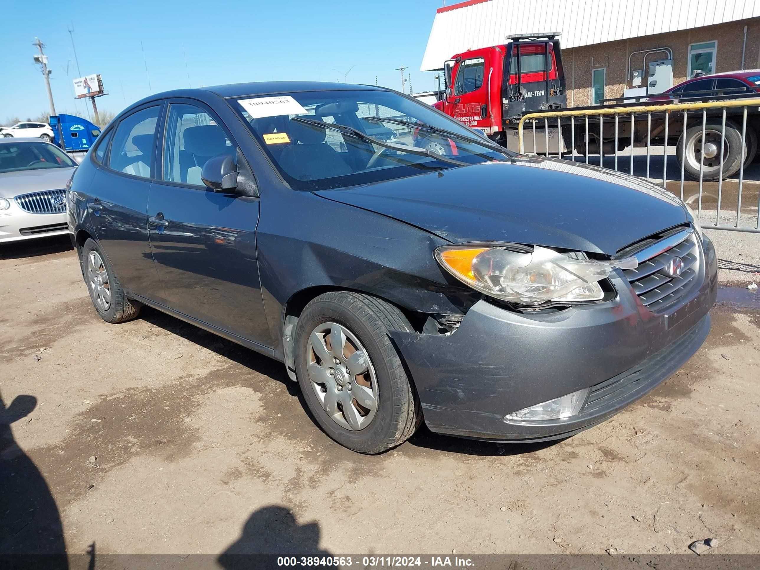 HYUNDAI ELANTRA 2009 kmhdu46d19u629727