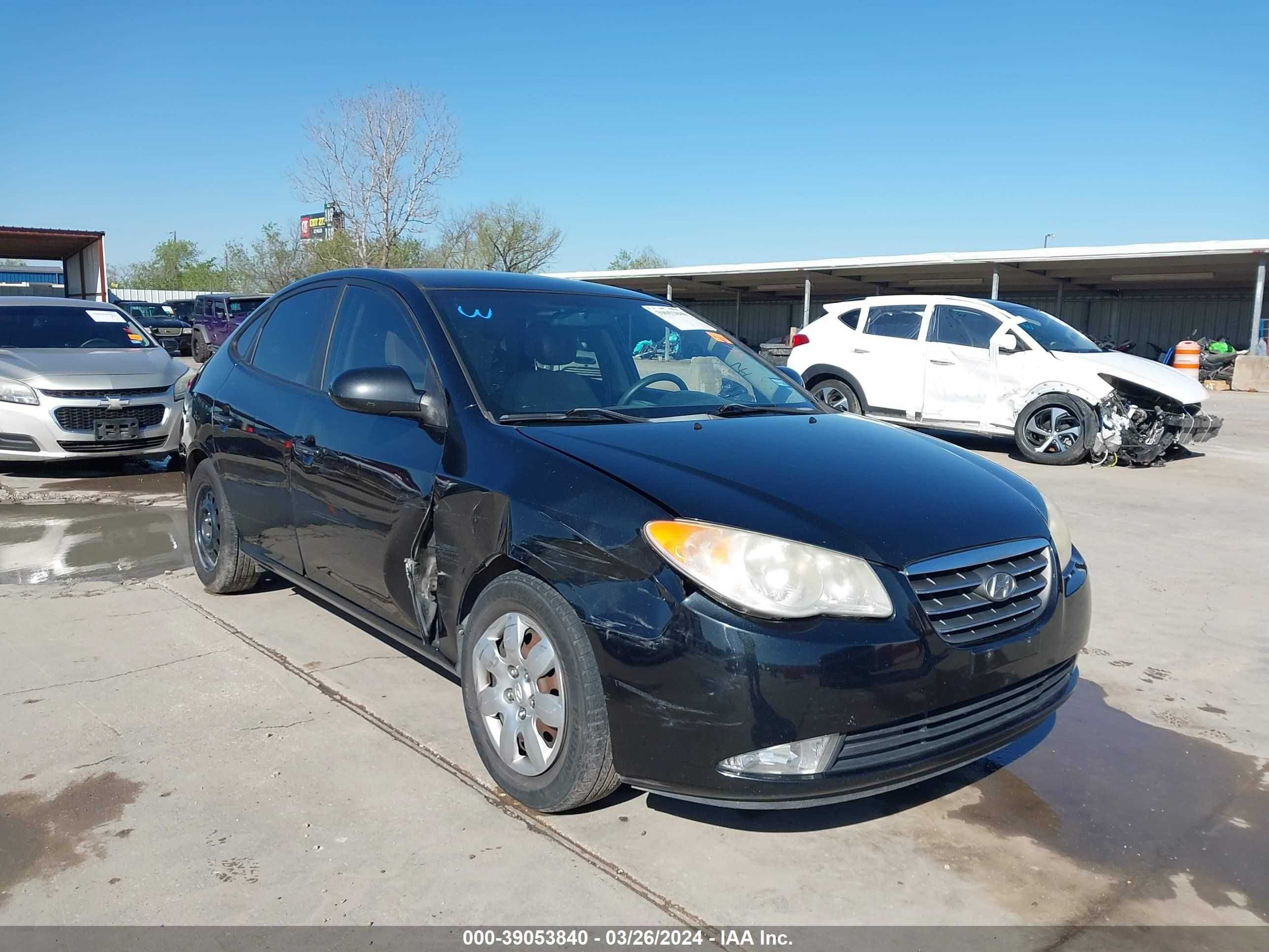 HYUNDAI ELANTRA 2009 kmhdu46d19u638637