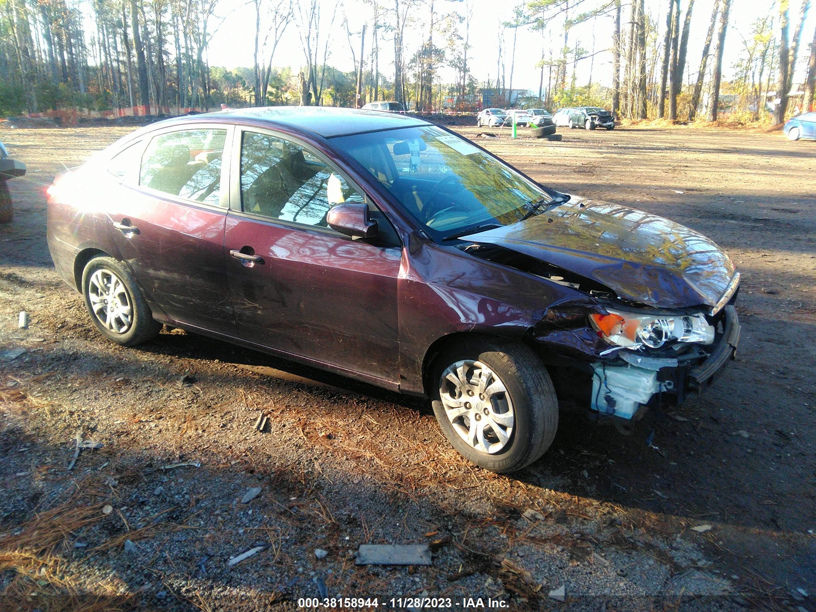 HYUNDAI ELANTRA 2009 kmhdu46d19u756235