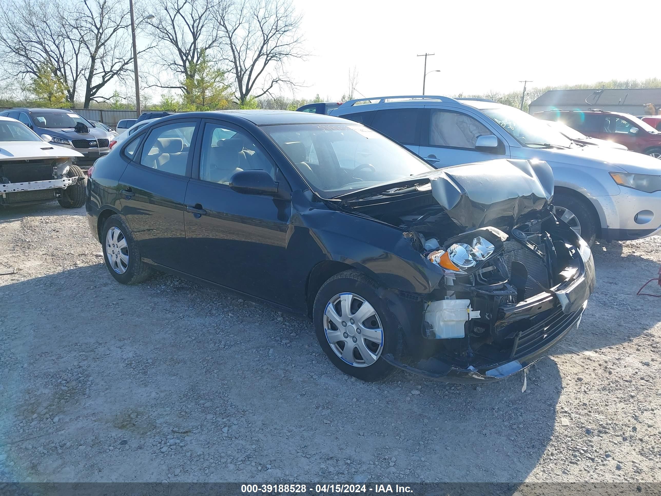 HYUNDAI ELANTRA 2007 kmhdu46d27u049268