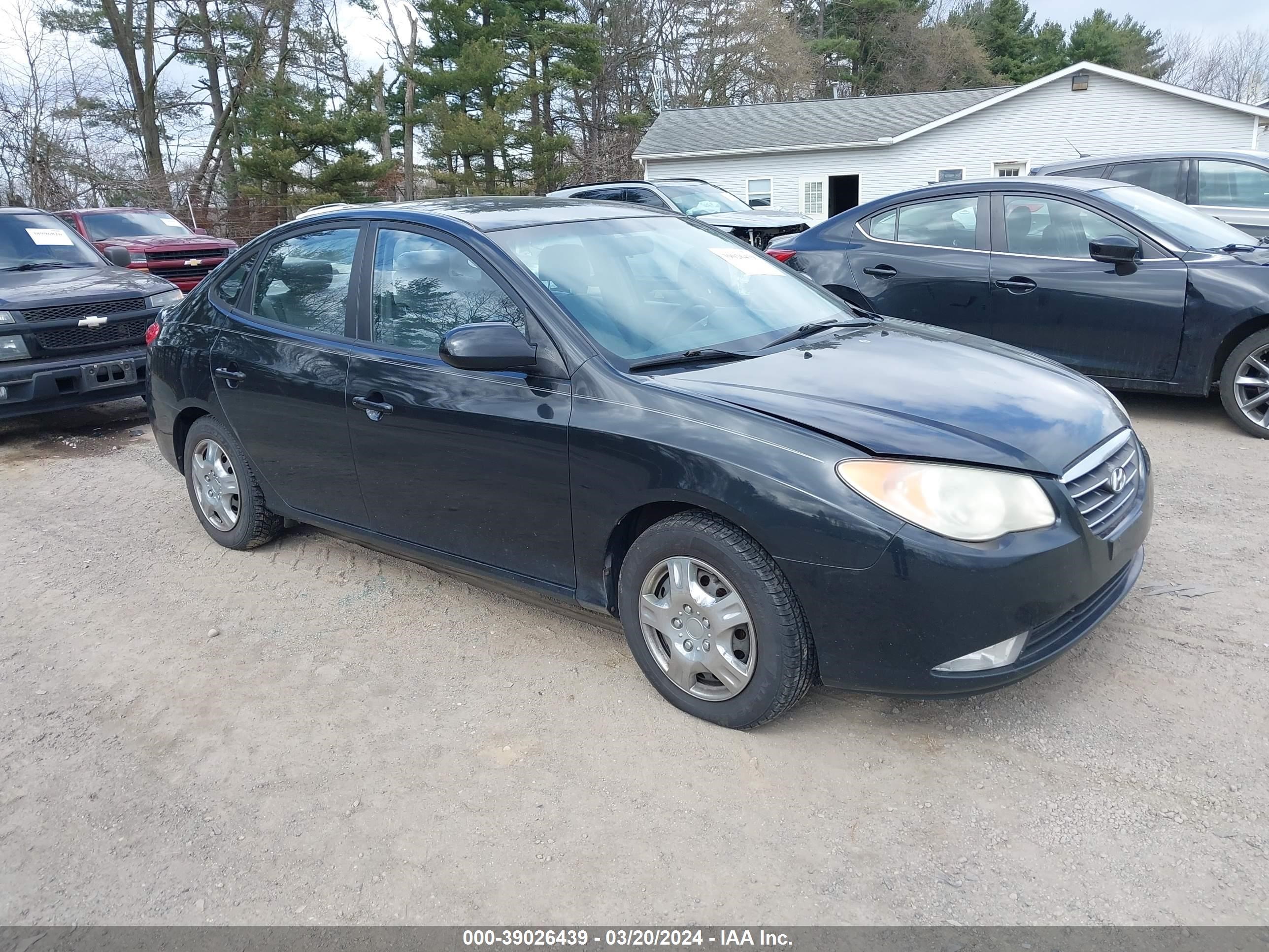 HYUNDAI ELANTRA 2007 kmhdu46d27u094503