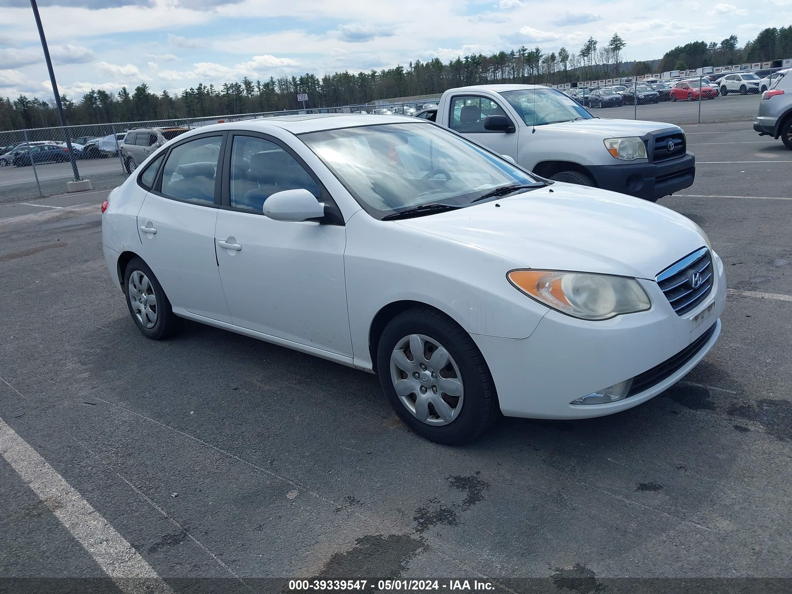 HYUNDAI ELANTRA 2007 kmhdu46d27u123773