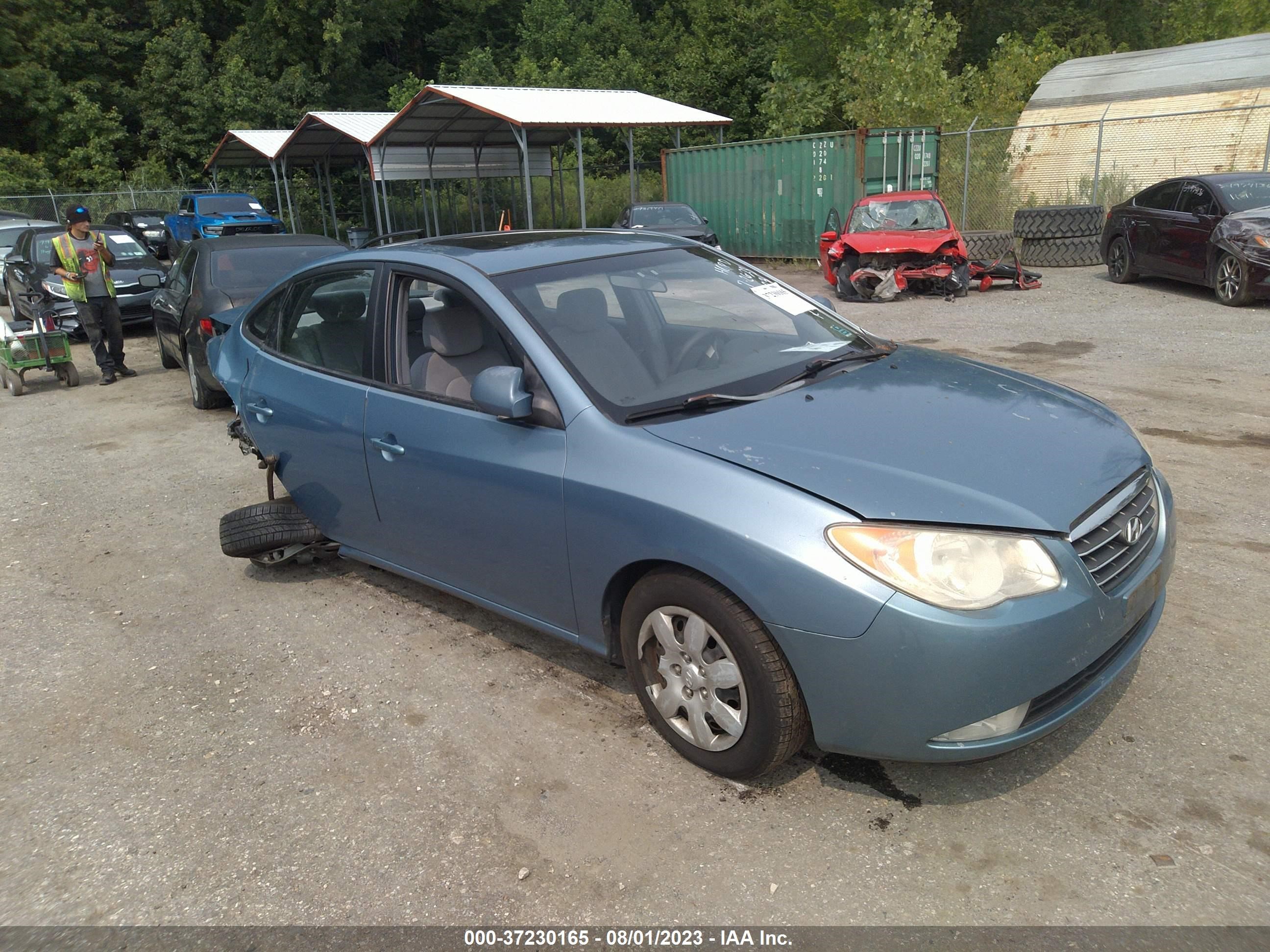 HYUNDAI ELANTRA 2007 kmhdu46d27u164923