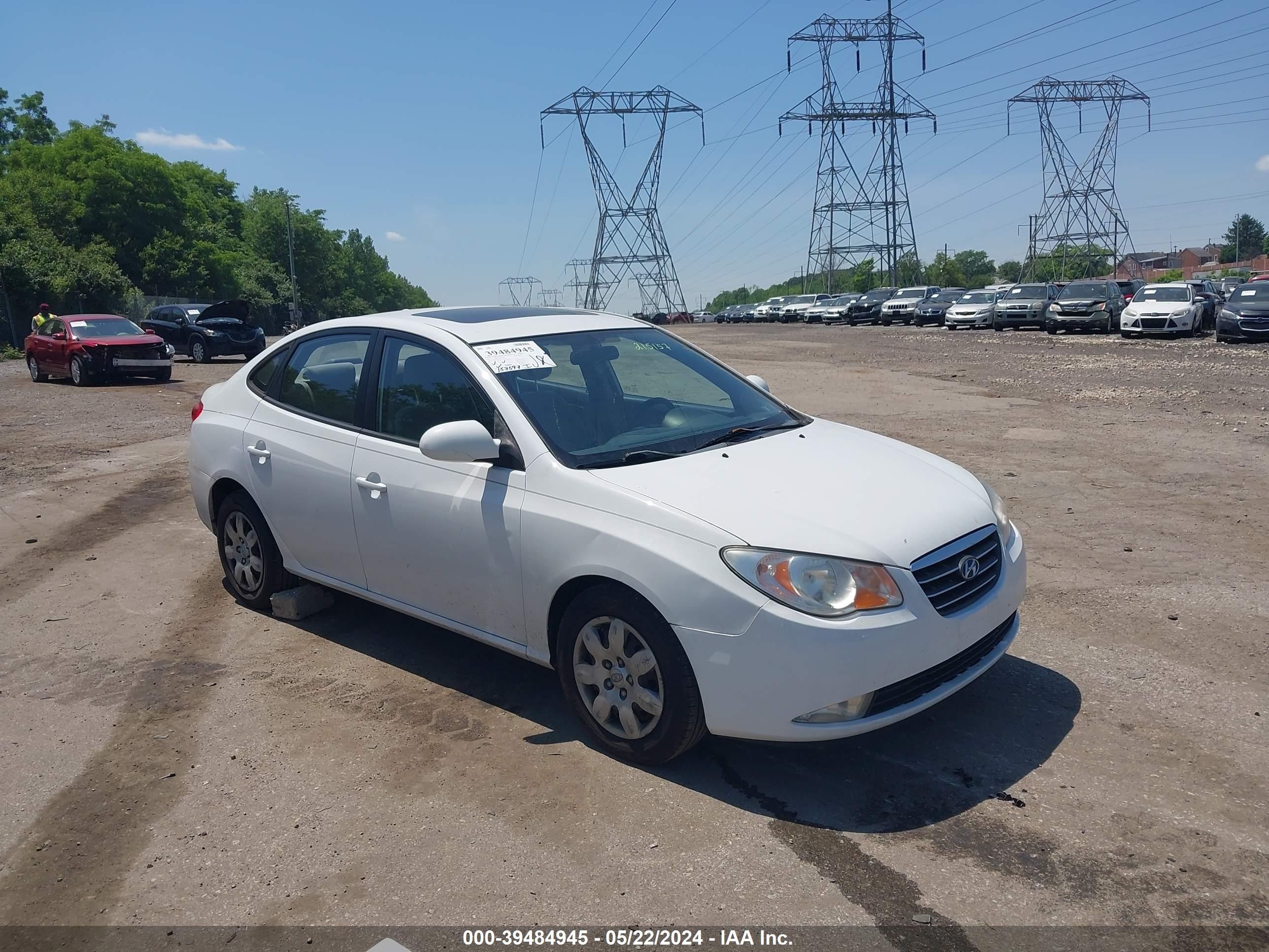 HYUNDAI ELANTRA 2007 kmhdu46d27u215157