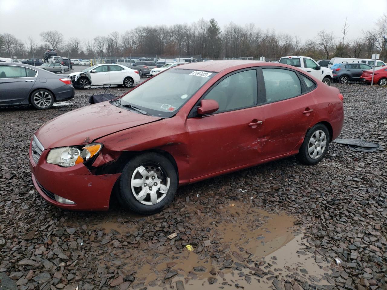 HYUNDAI ELANTRA 2008 kmhdu46d28u327233