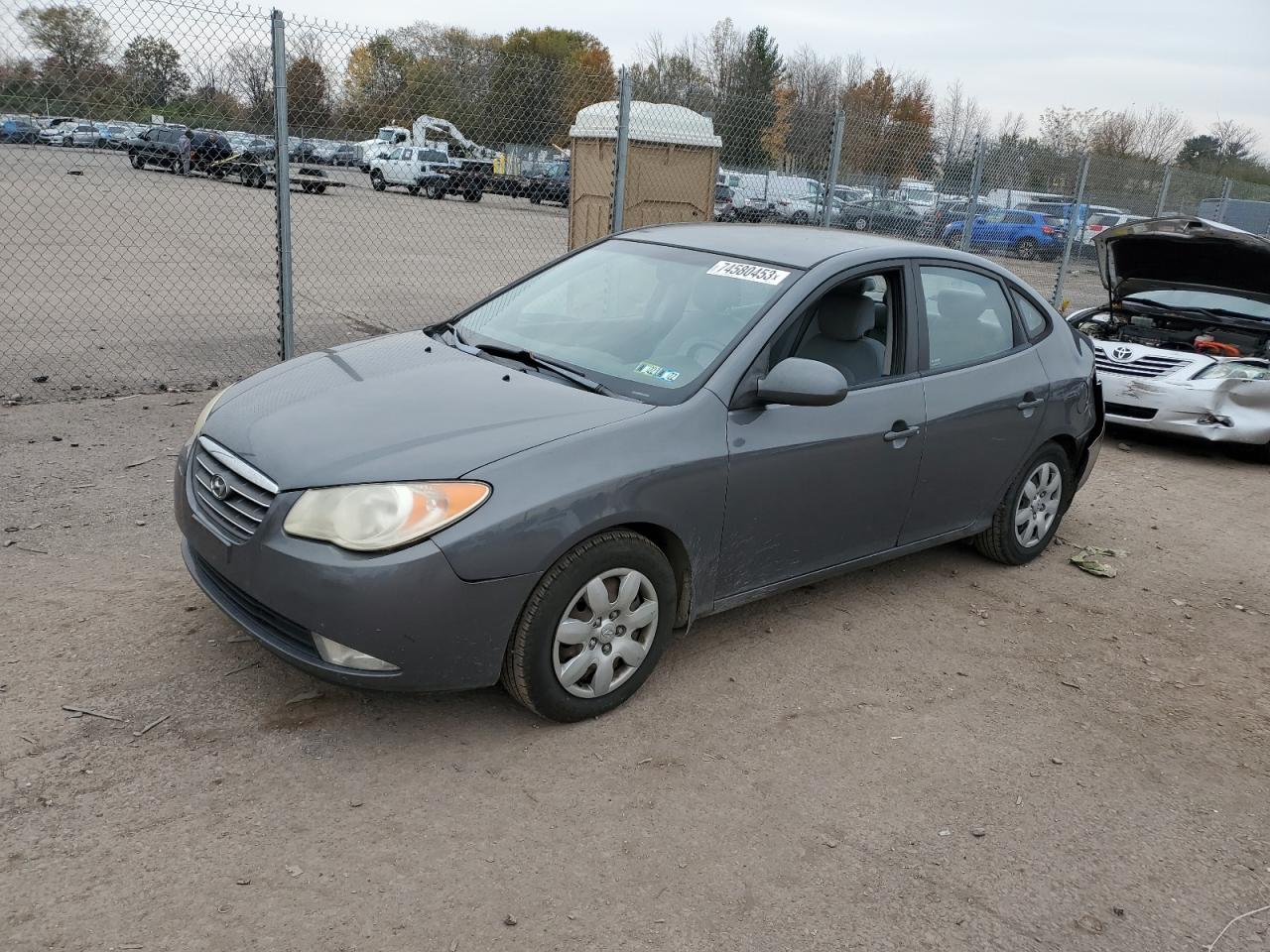 HYUNDAI ELANTRA 2008 kmhdu46d28u373001