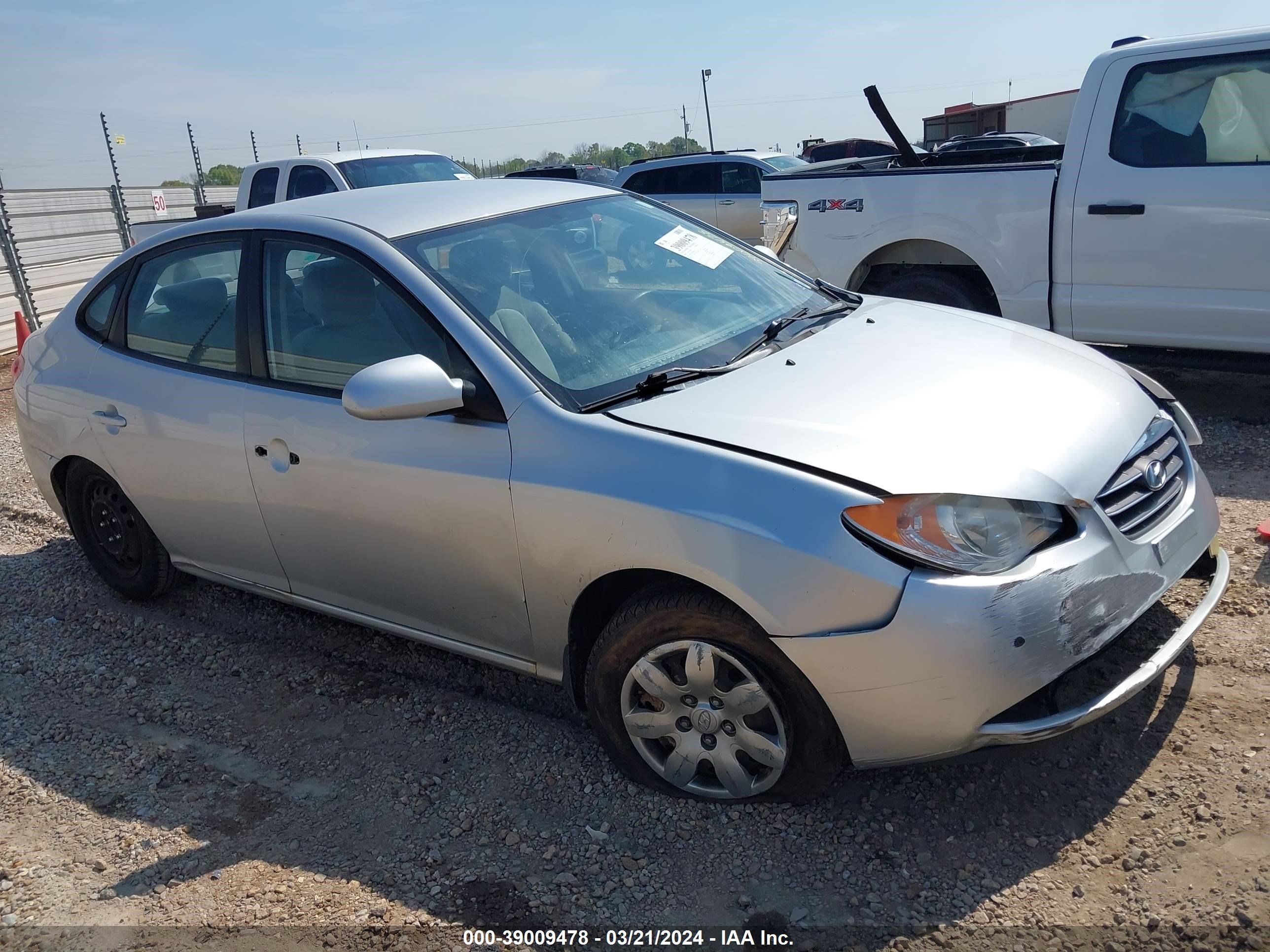 HYUNDAI ELANTRA 2008 kmhdu46d28u408104