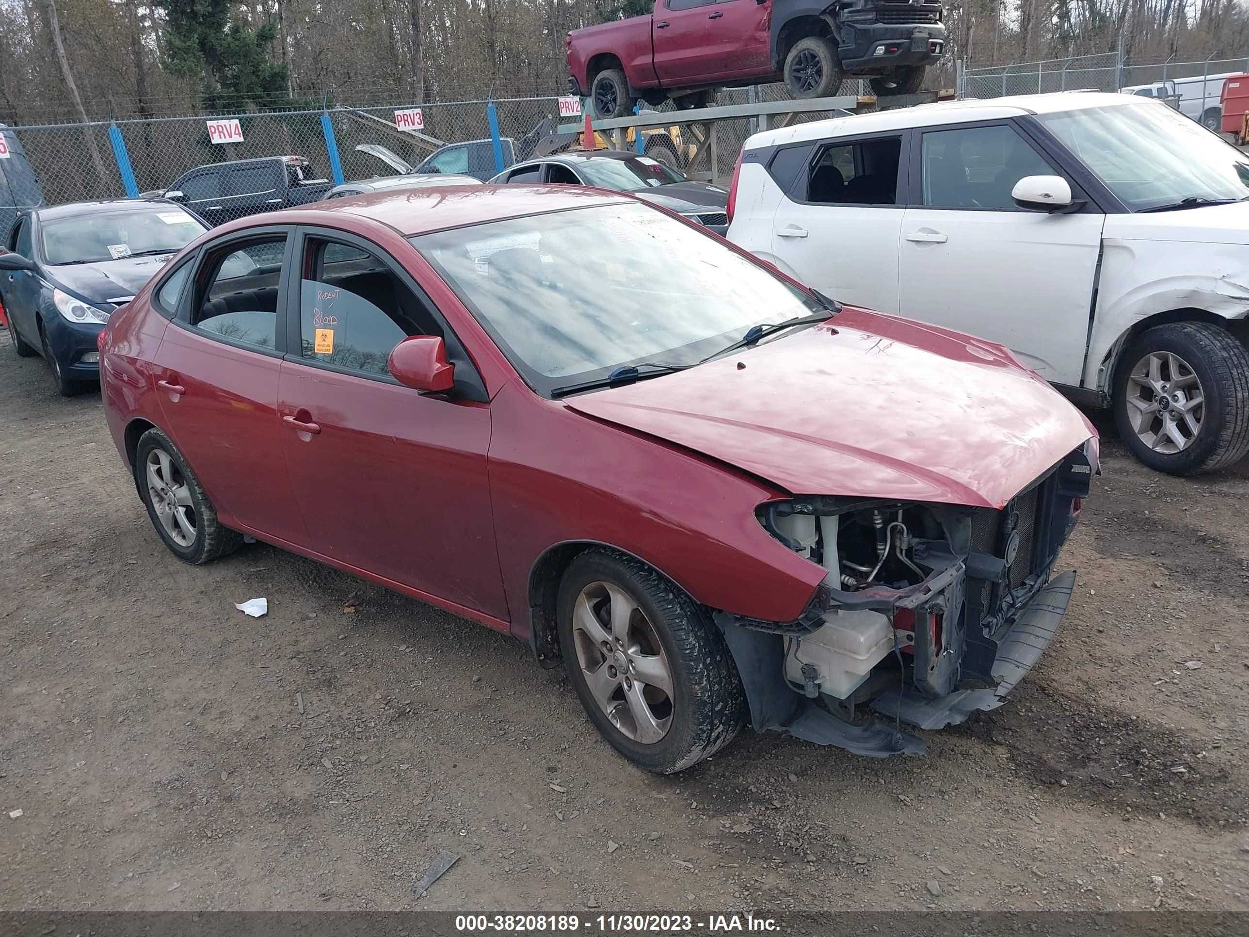 HYUNDAI ELANTRA 2008 kmhdu46d28u478086