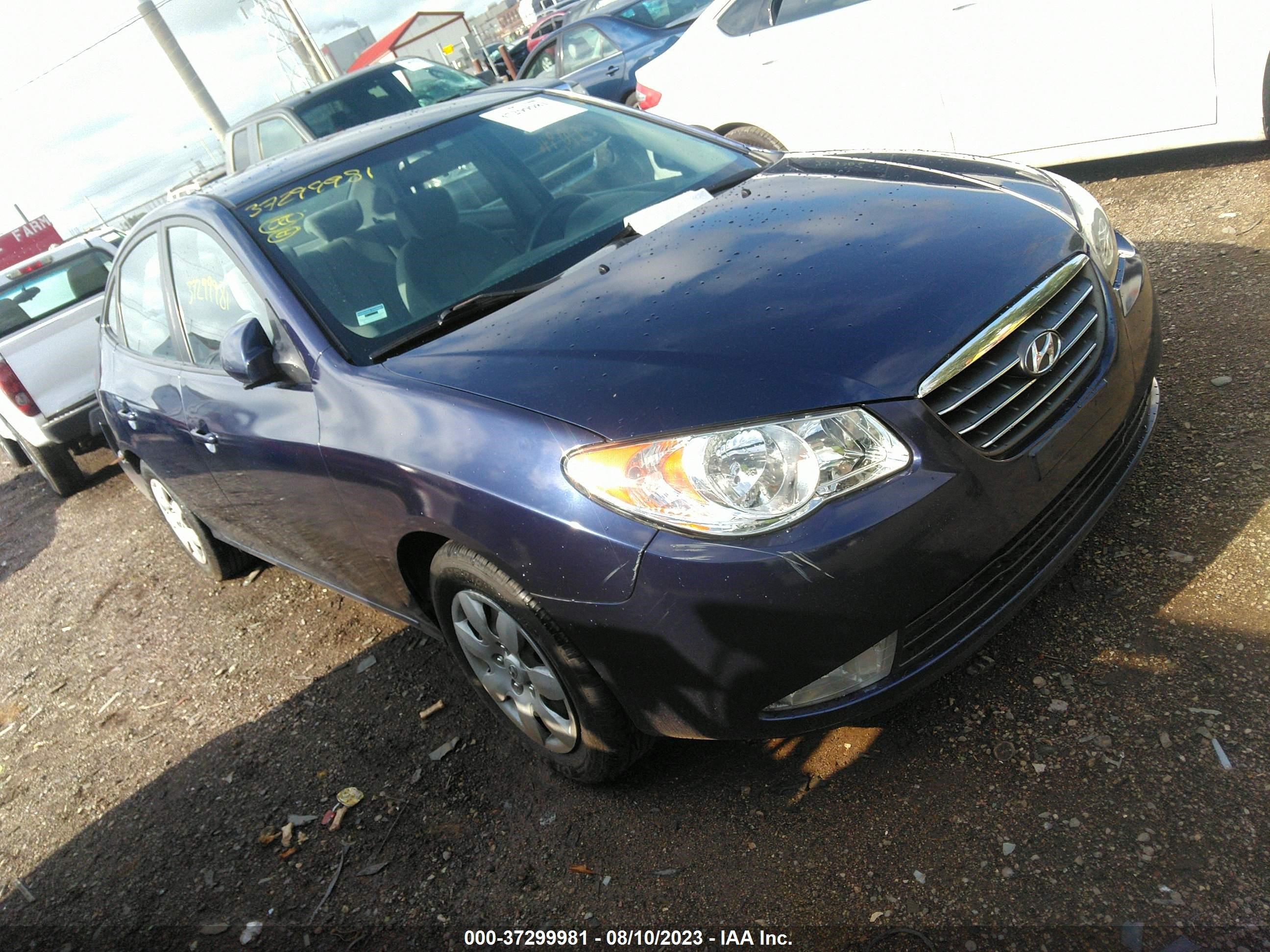 HYUNDAI ELANTRA 2008 kmhdu46d28u527433