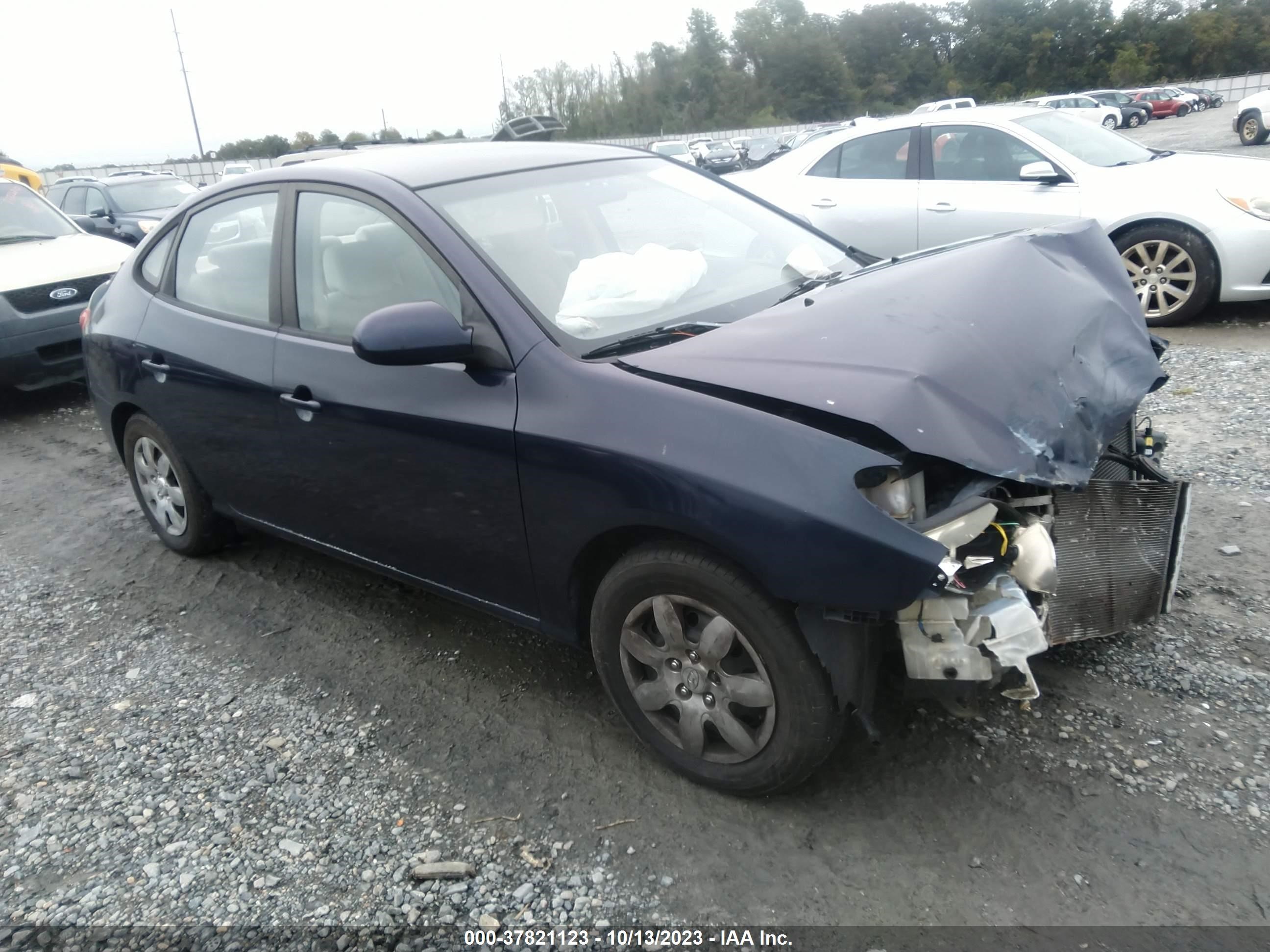 HYUNDAI ELANTRA 2008 kmhdu46d28u537010