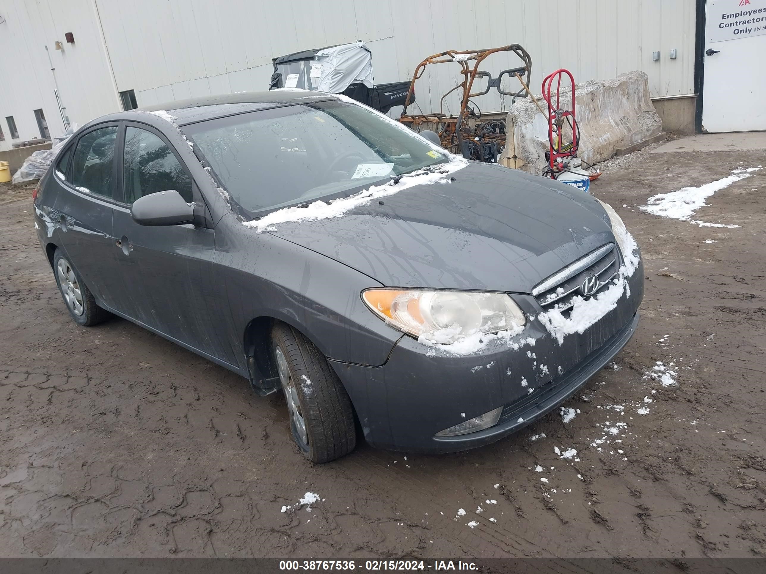 HYUNDAI ELANTRA 2008 kmhdu46d28u548427