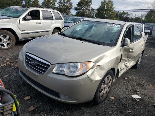 HYUNDAI ELANTRA GL 2008 kmhdu46d28u567575