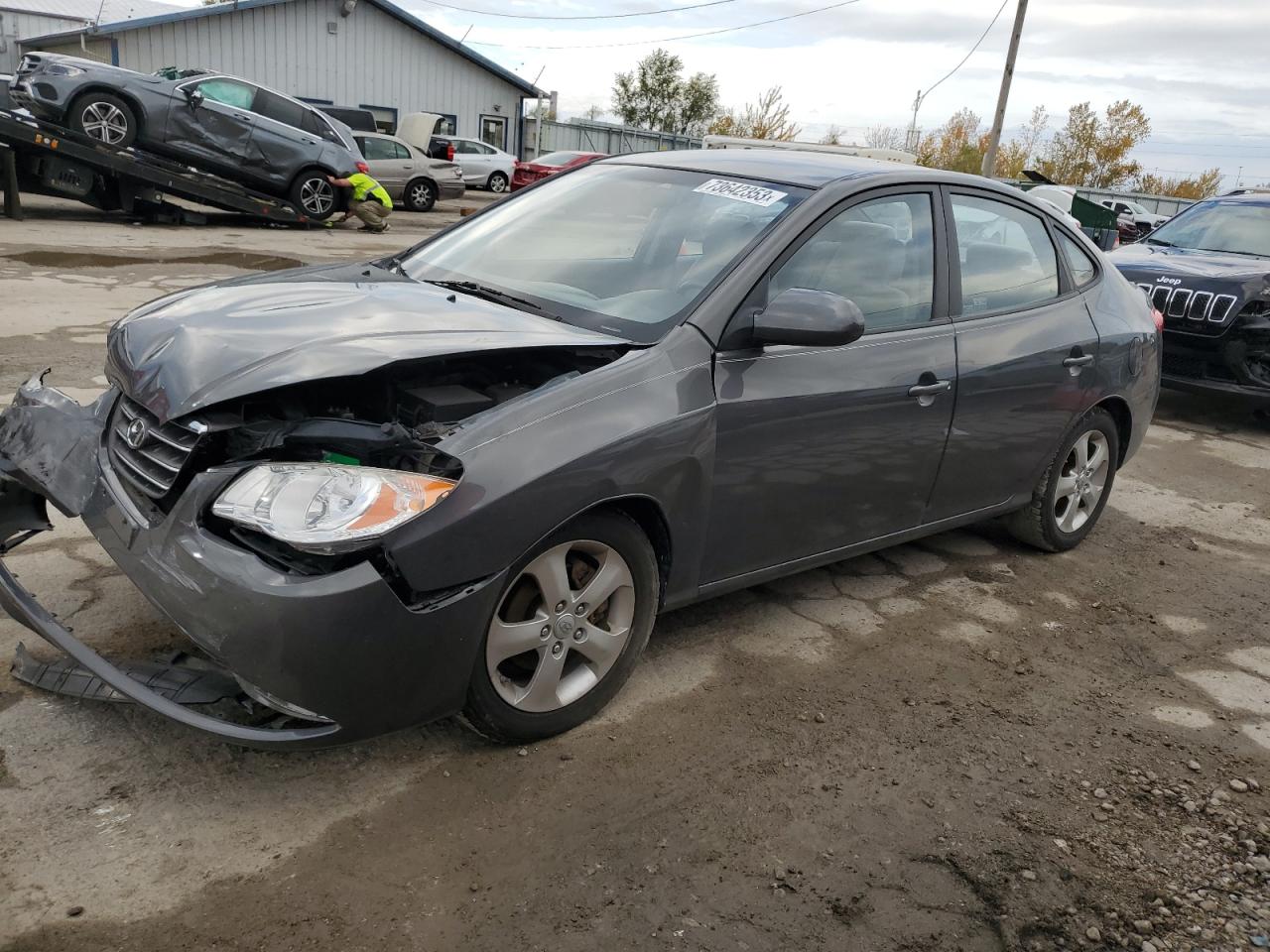 HYUNDAI ELANTRA 2009 kmhdu46d29u742781