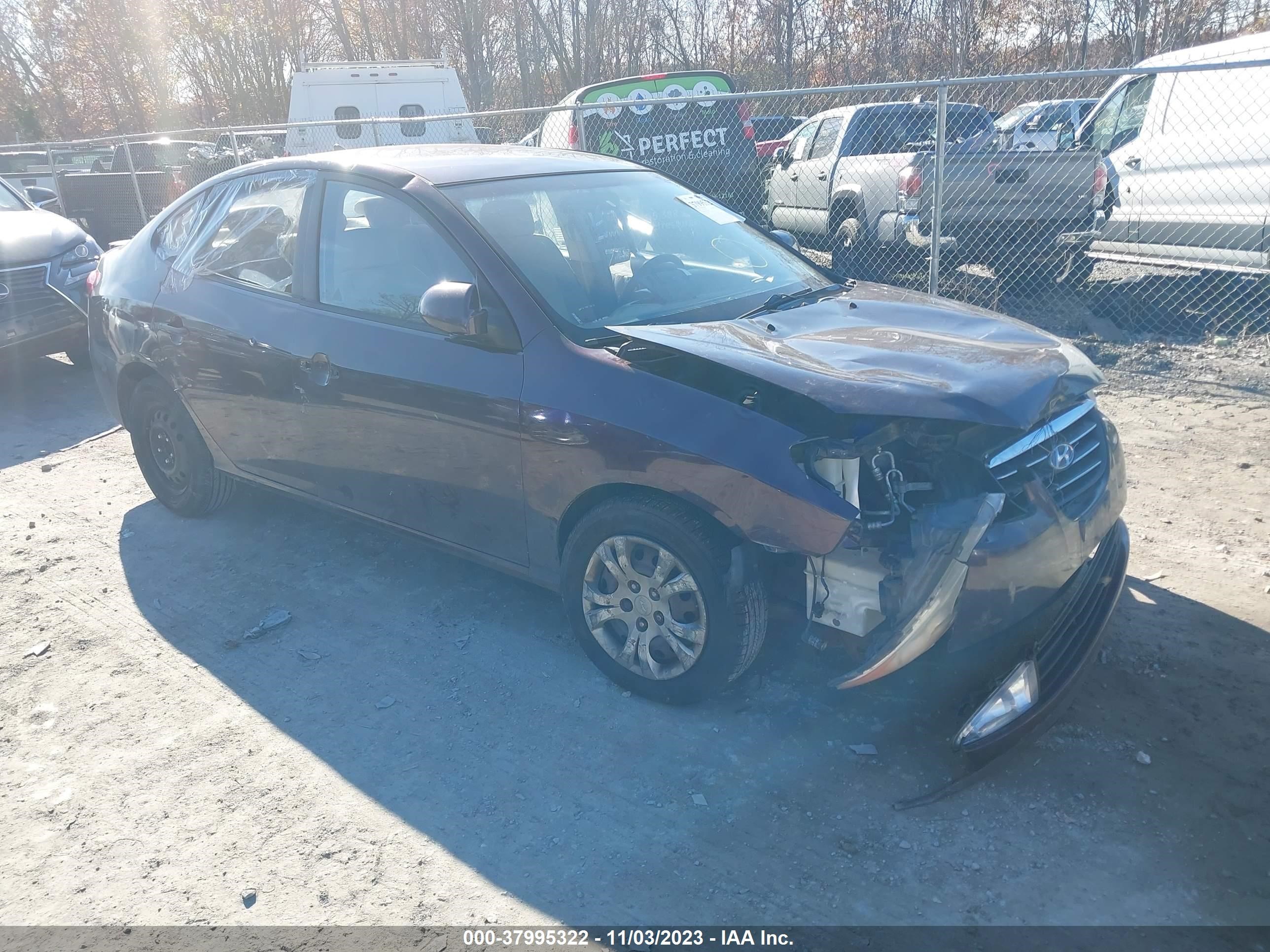 HYUNDAI ELANTRA 2009 kmhdu46d29u782827