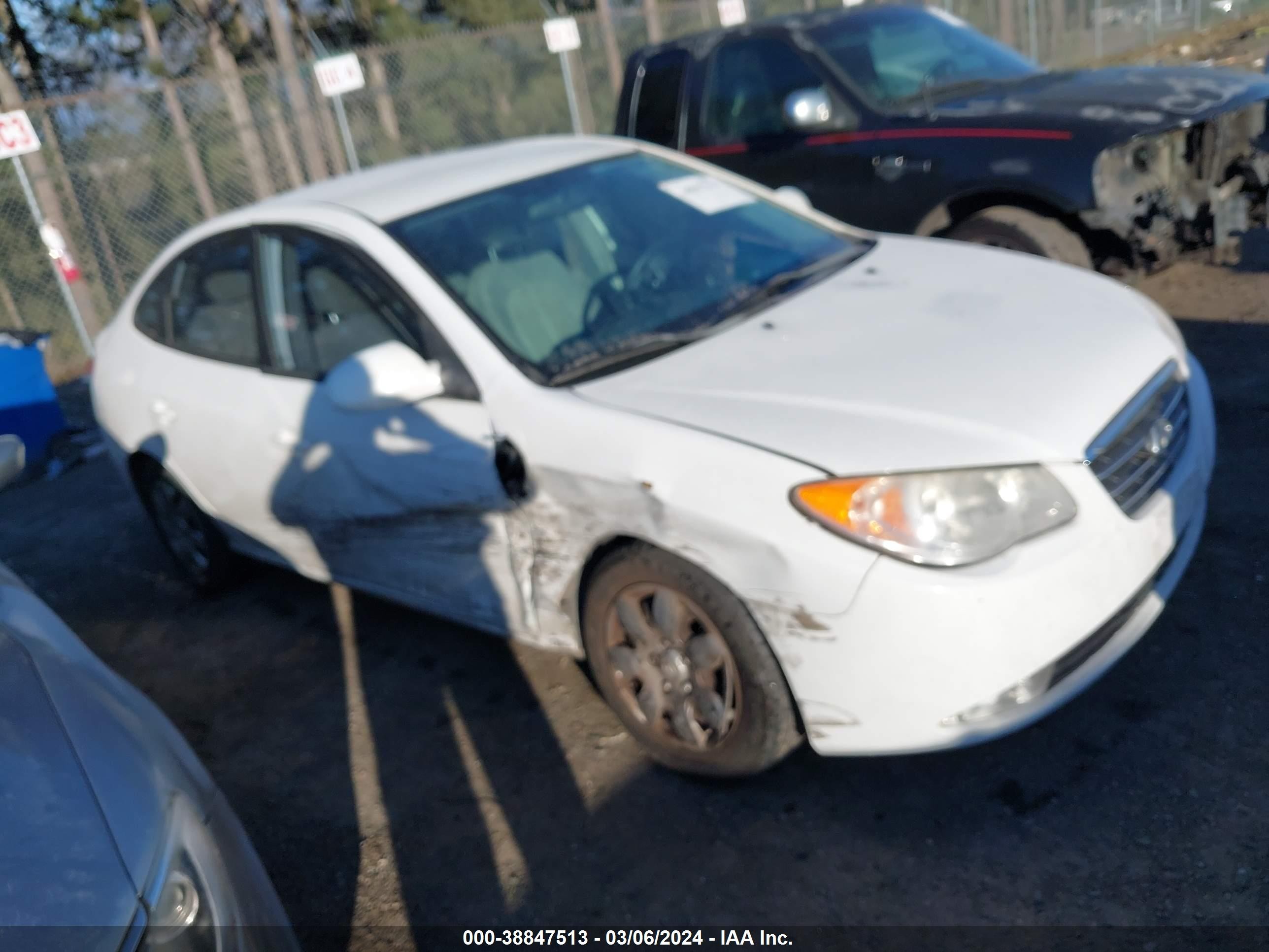 HYUNDAI ELANTRA 2007 kmhdu46d37u062742