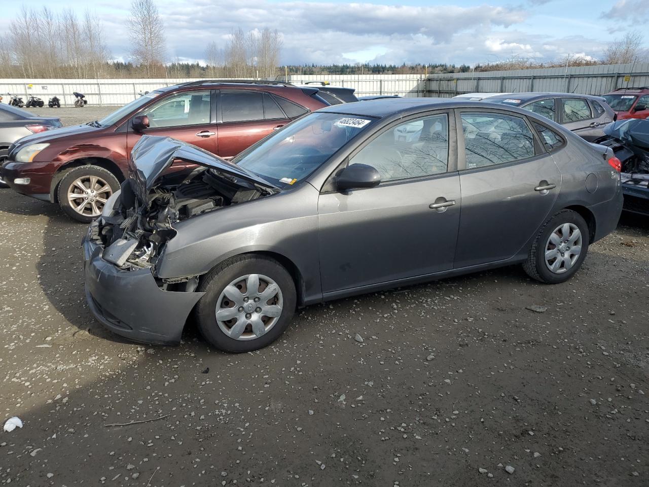 HYUNDAI ELANTRA 2007 kmhdu46d37u093344