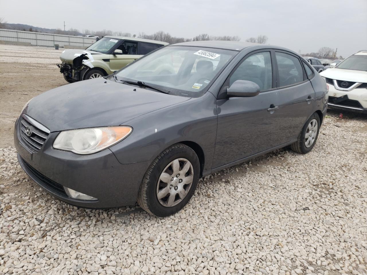 HYUNDAI ELANTRA 2007 kmhdu46d37u254176