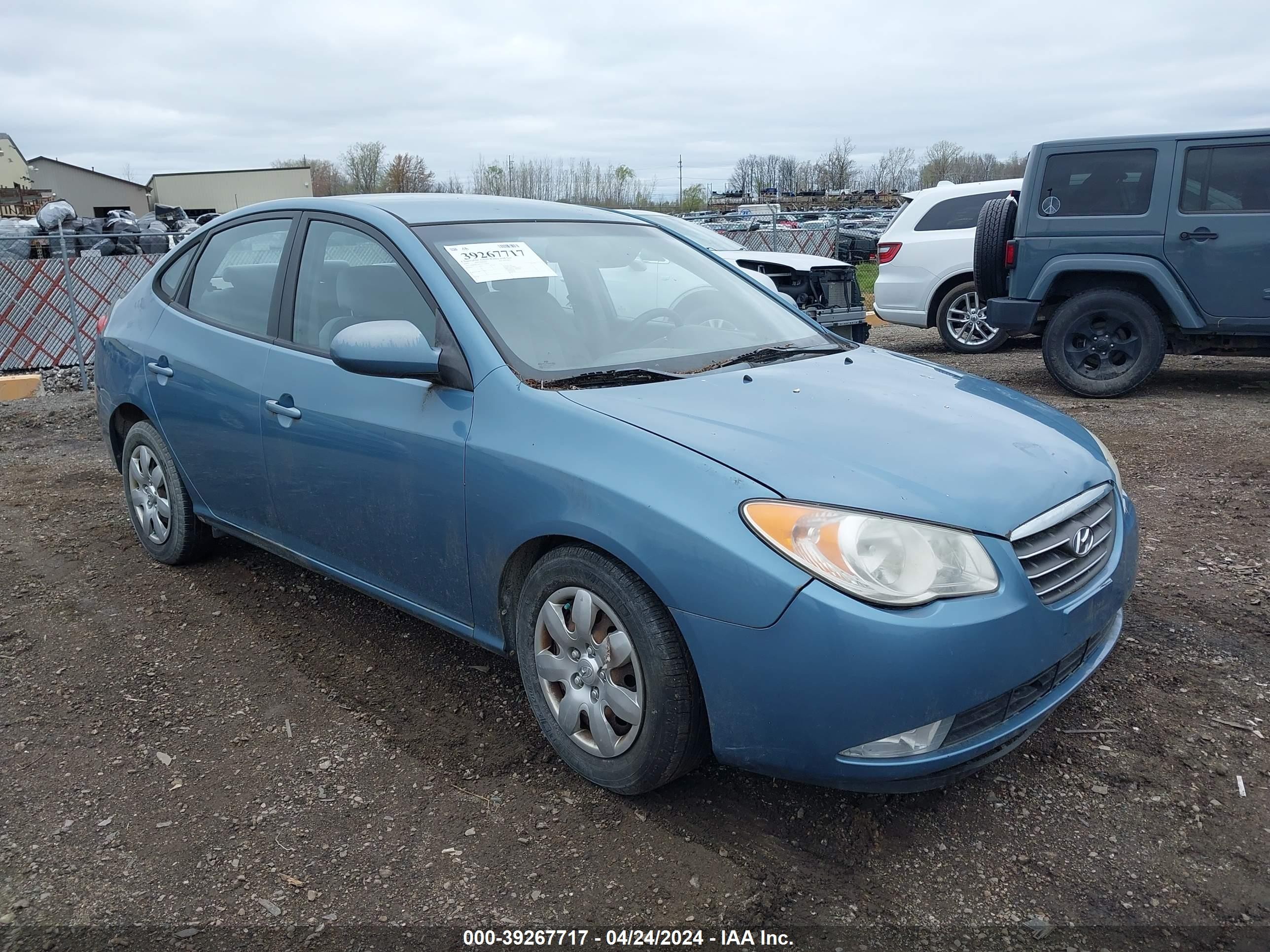 HYUNDAI ELANTRA 2007 kmhdu46d37u255070