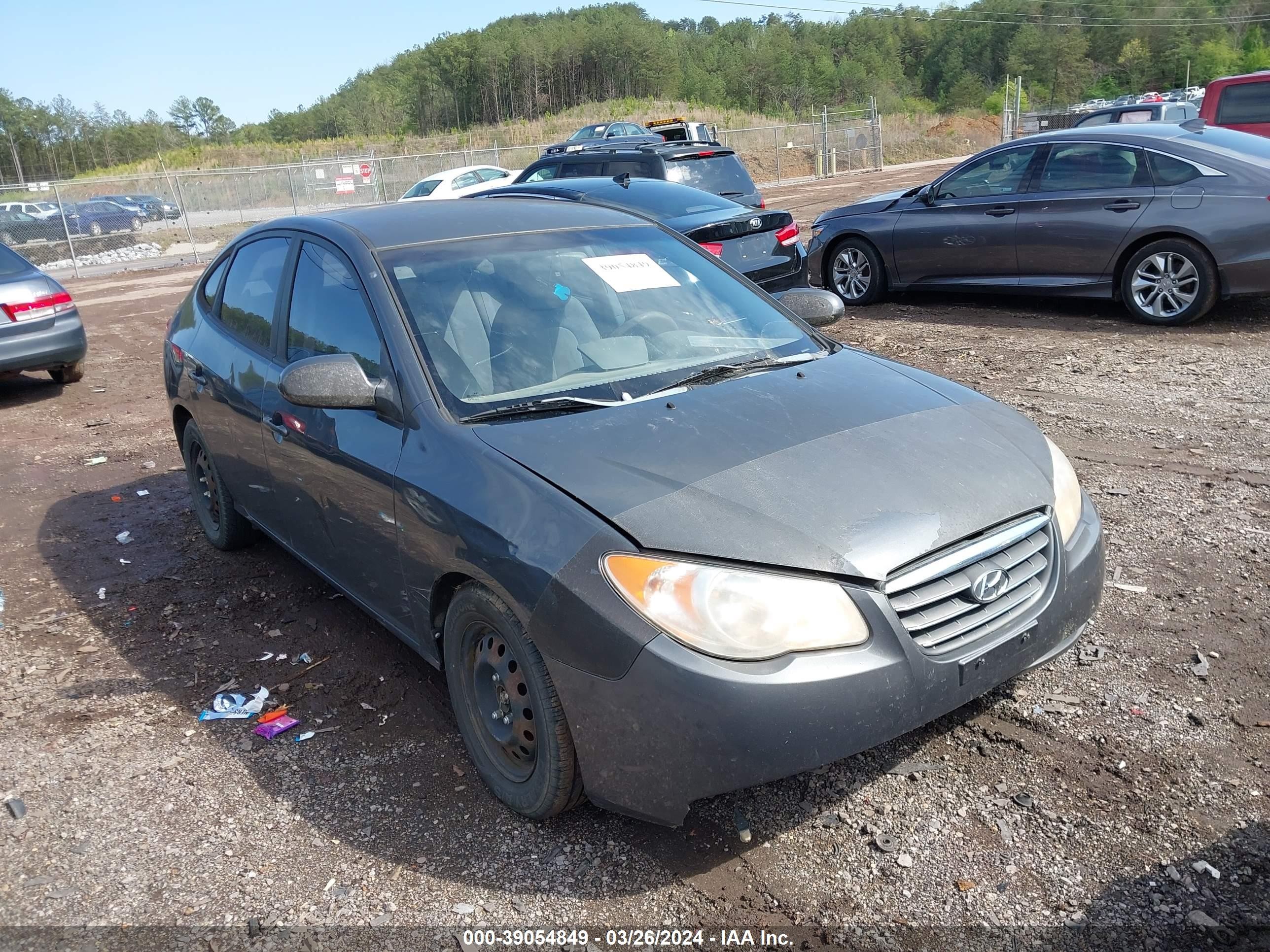 HYUNDAI ELANTRA 2007 kmhdu46d37u255425