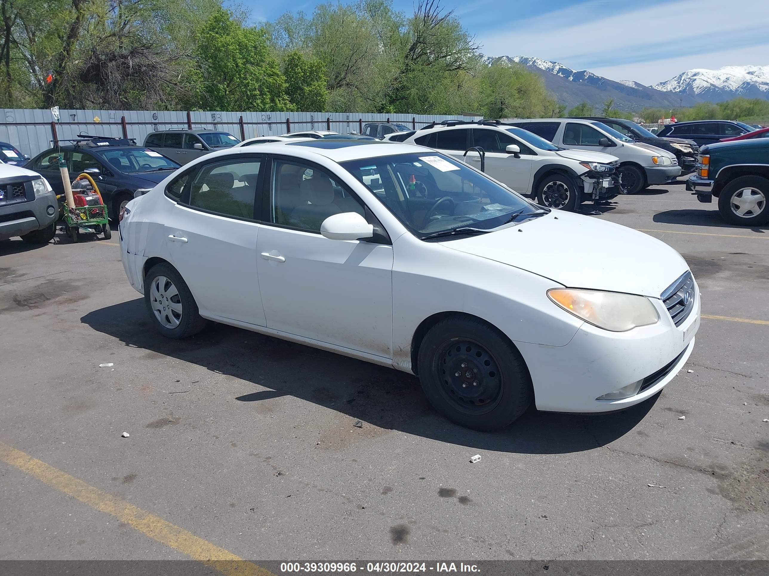 HYUNDAI ELANTRA 2008 kmhdu46d38u363254